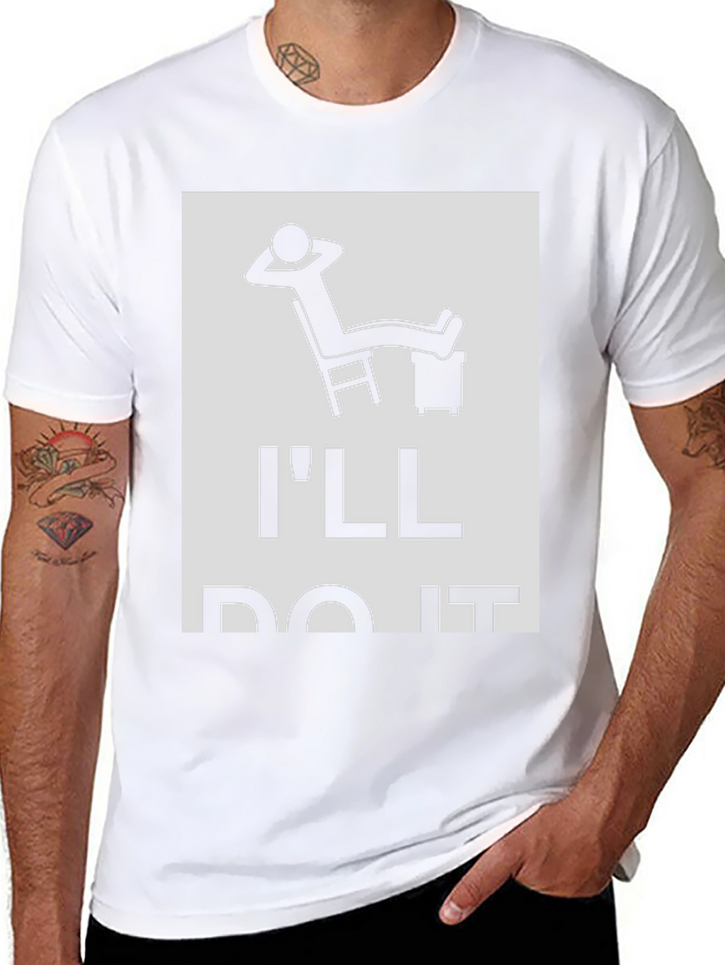 Ill Do It Later T-Shirt Funny Relaxation Tee