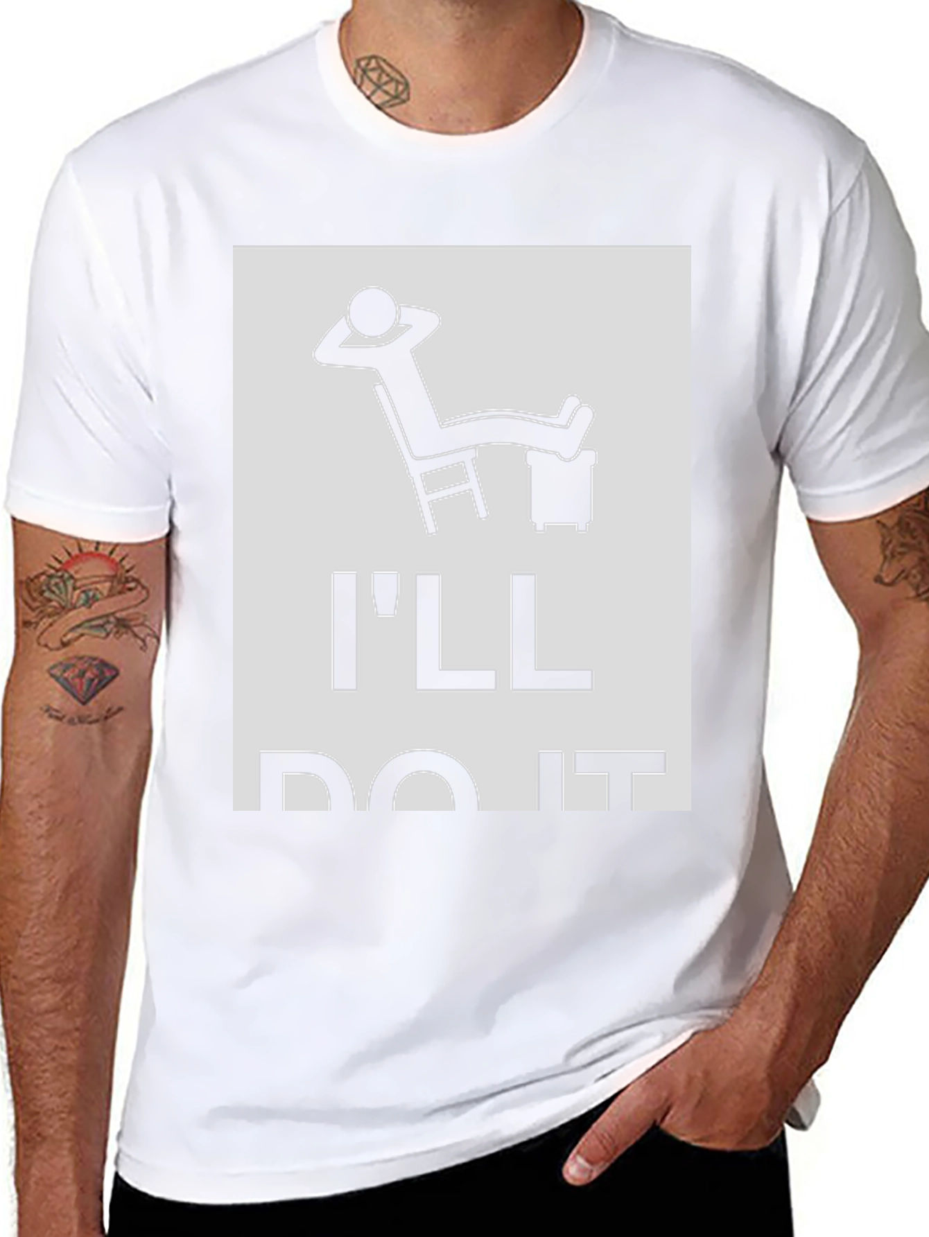 Ill Do It Later T-Shirt Funny Relaxation Tee