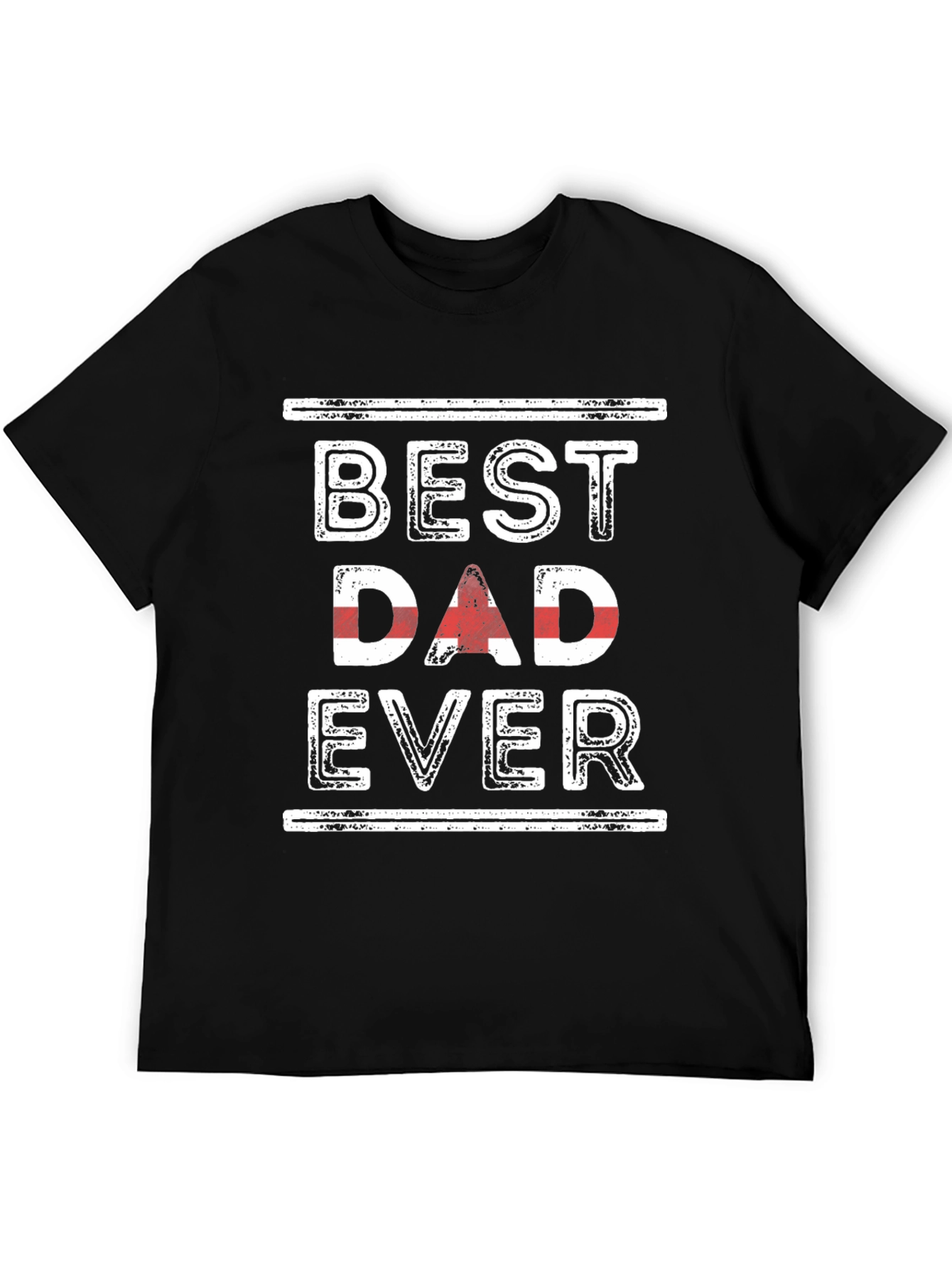 Best Dad Ever Graphic Tee - Fathers Day Gift