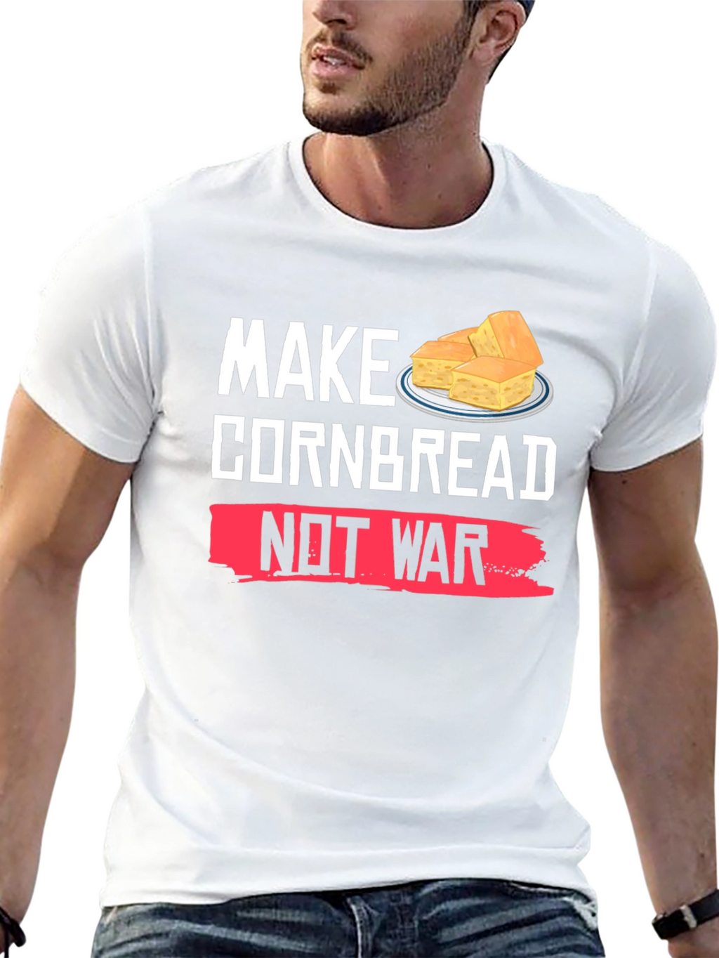 Make Cornbread Not War T-Shirt