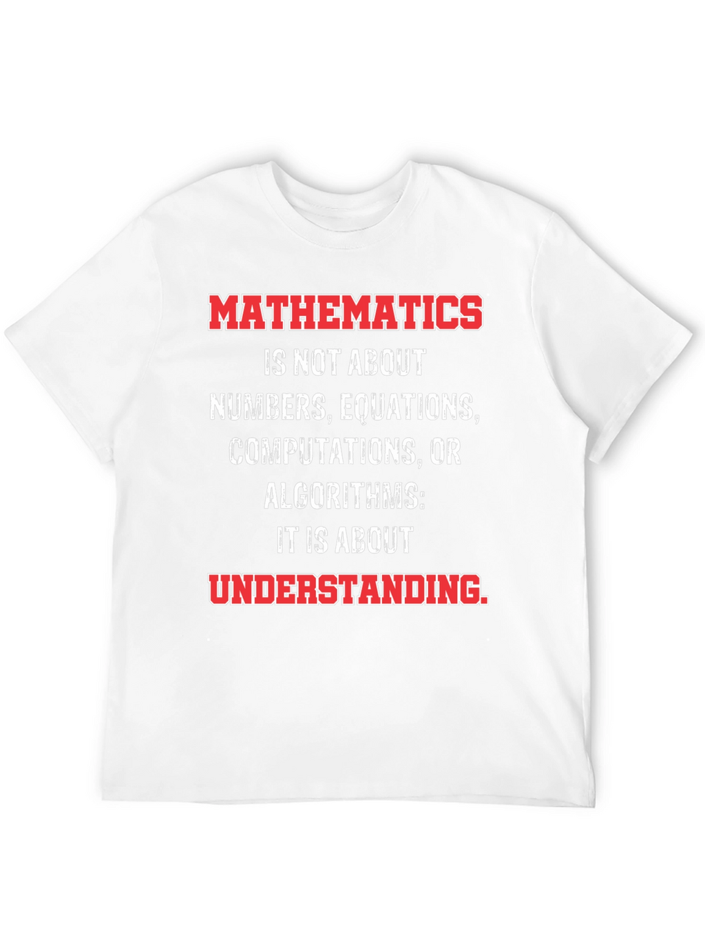 Mathematics Understanding Graphic Tee