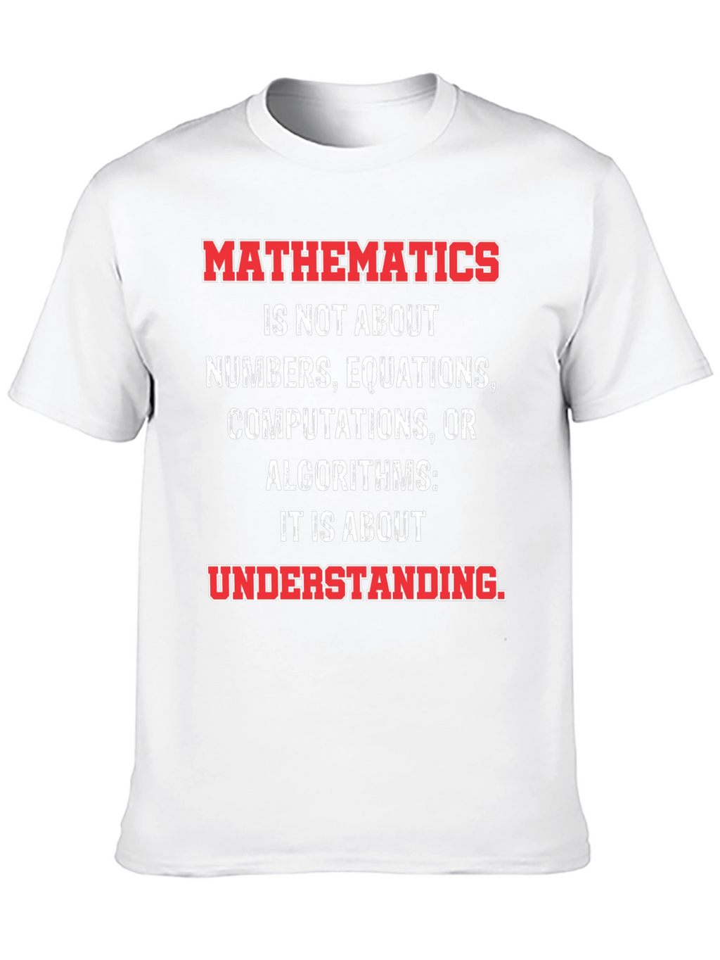Mathematics Understanding Graphic Tee