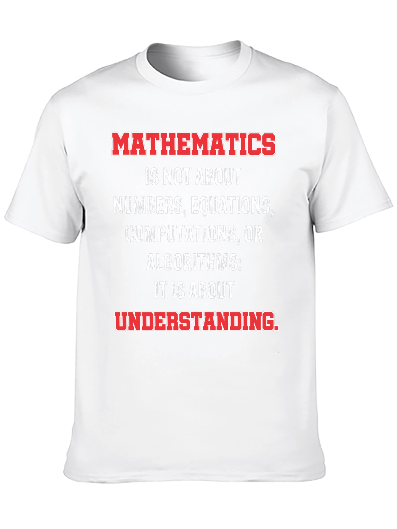 Mathematics Understanding Graphic Tee