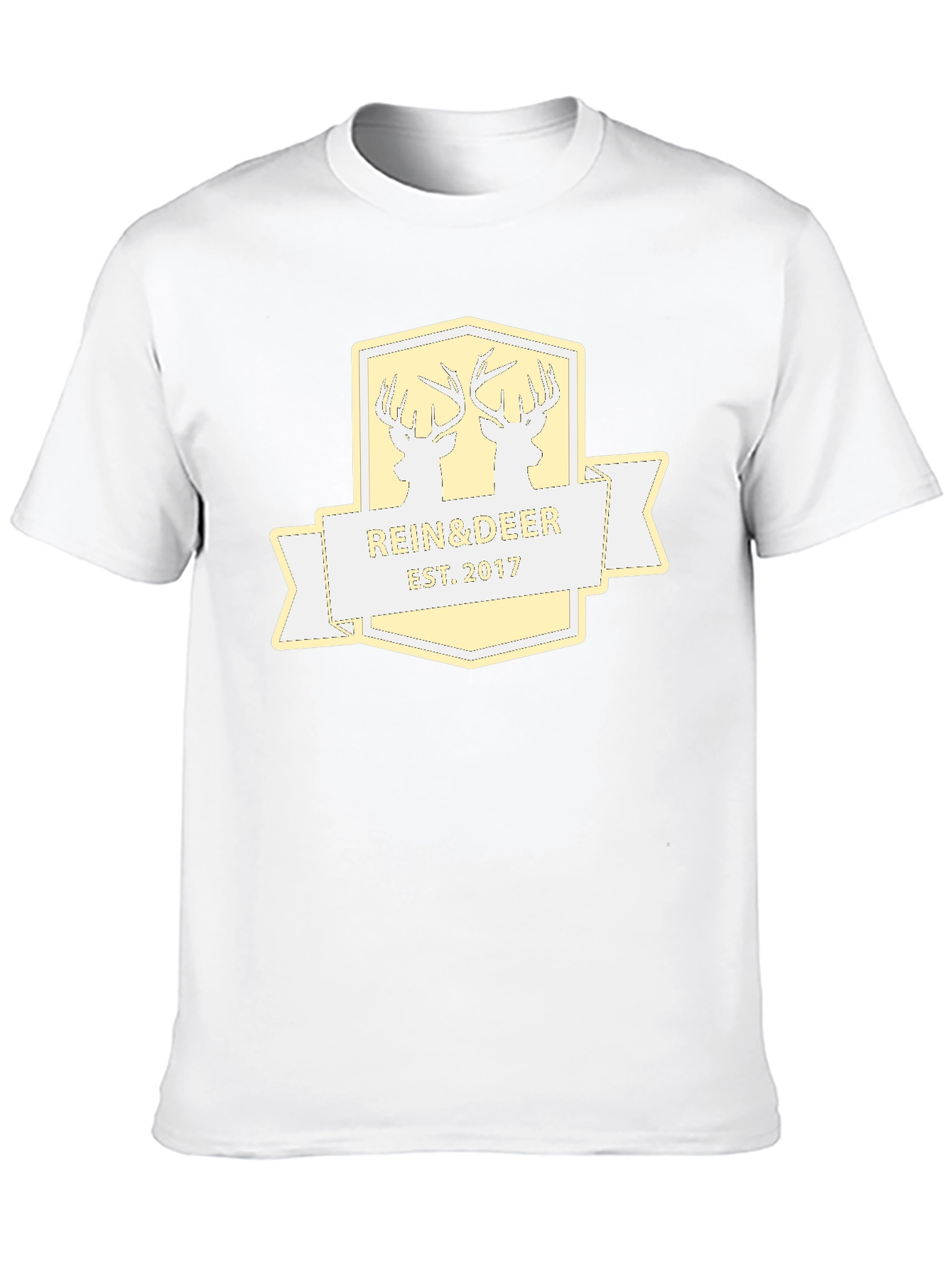 Rein & Deer Est. 2017 Black T-Shirt
