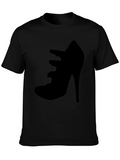 Black Shoe Graphic T-Shirt