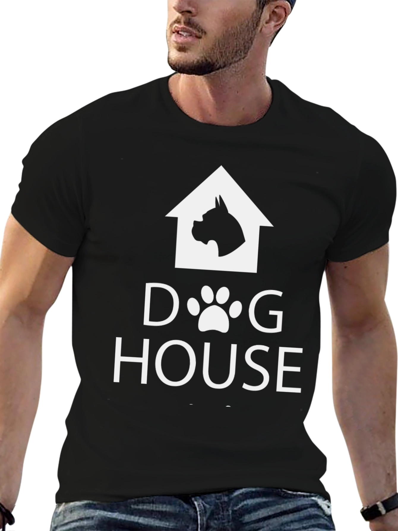 Dog House T-Shirt - Cute Pet Lover Apparel