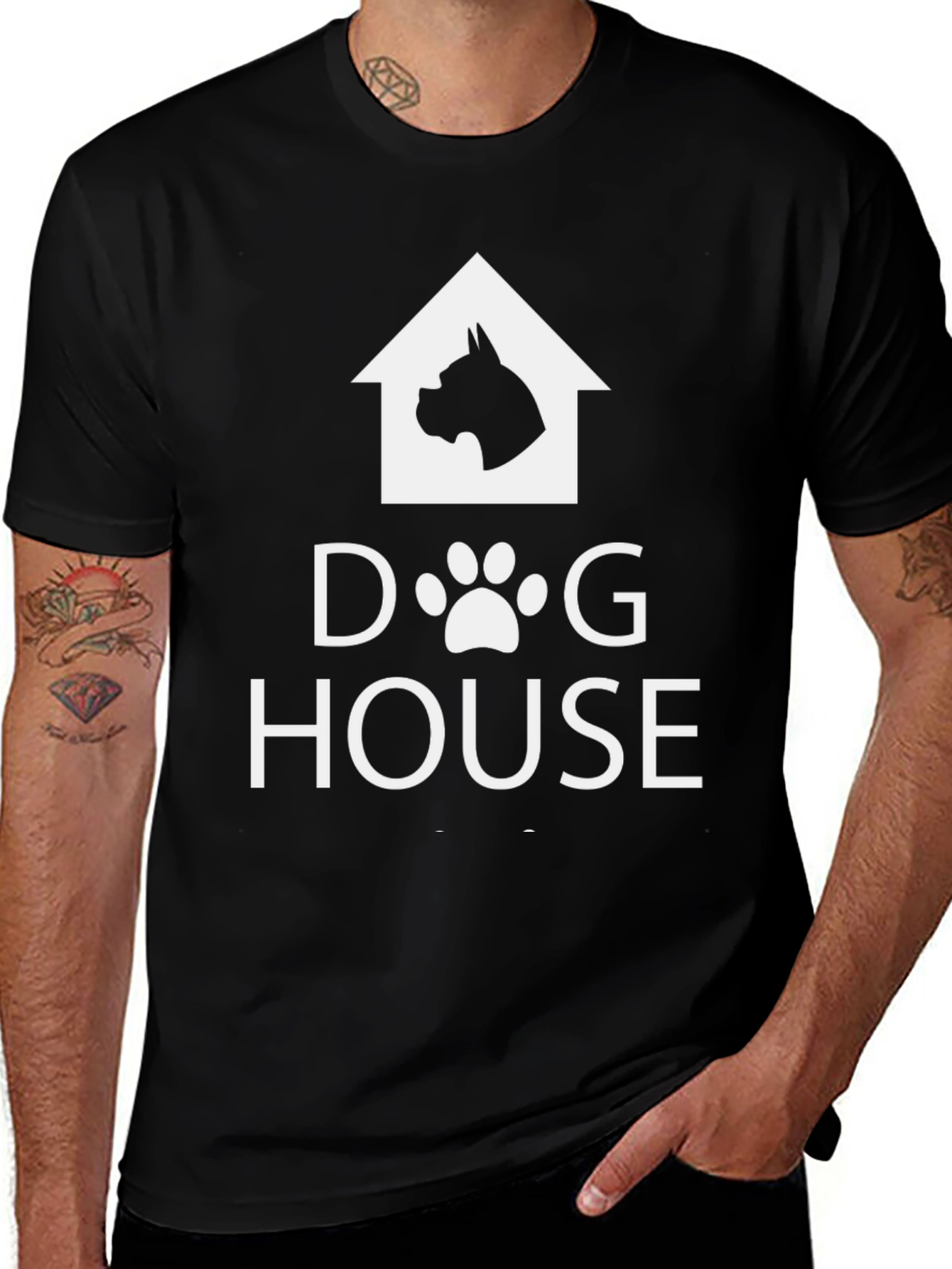Dog House T-Shirt - Cute Pet Lover Apparel