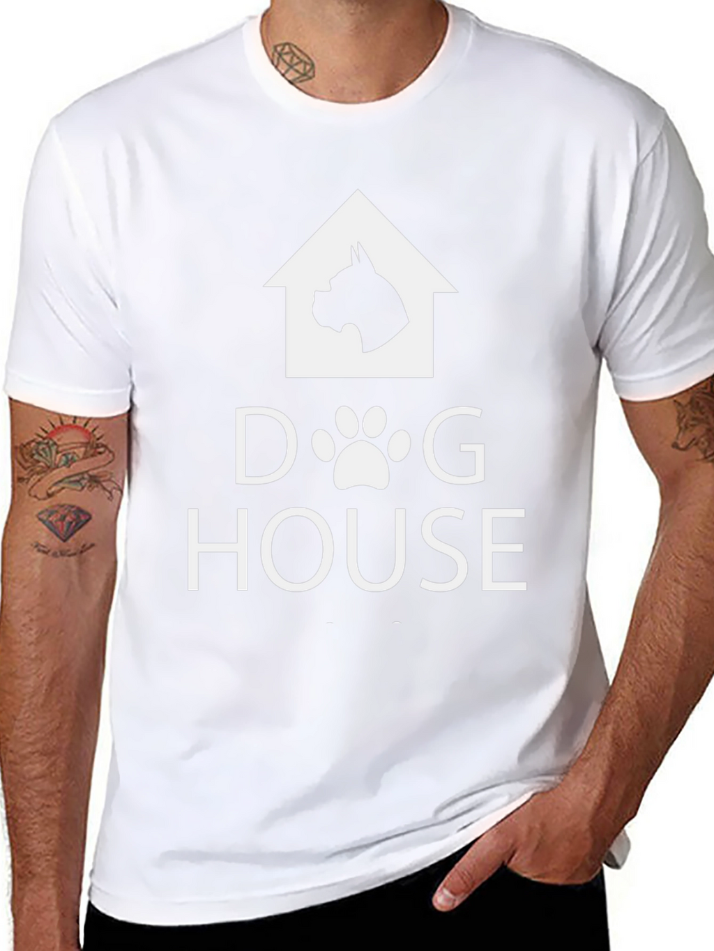 Dog House T-Shirt - Cute Pet Lover Apparel