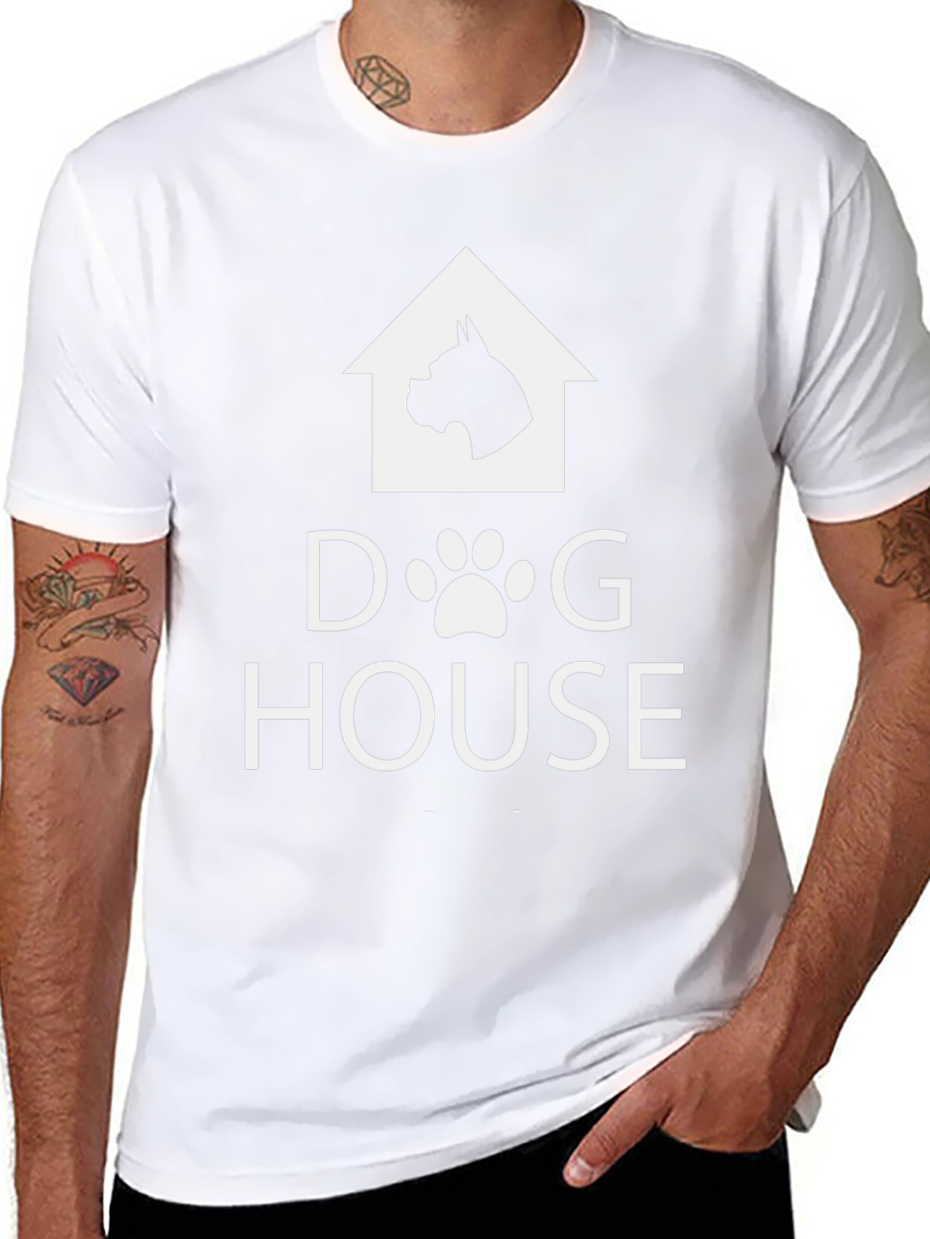 Dog House T-Shirt - Cute Pet Lover Apparel
