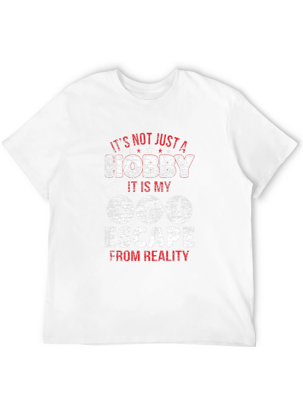 Triathlon Escape Hobby Black T-Shirt