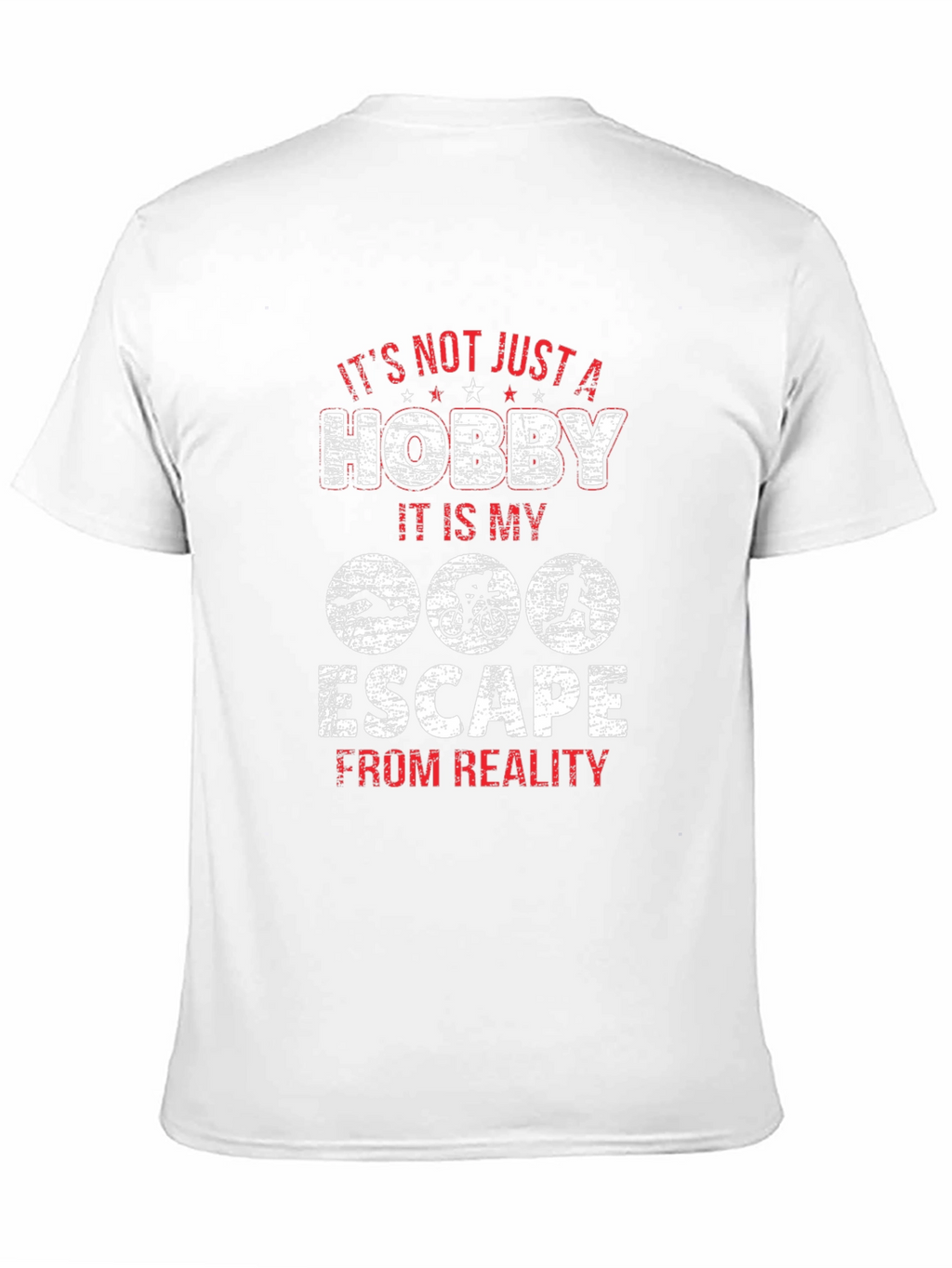 Triathlon Escape Hobby Black T-Shirt
