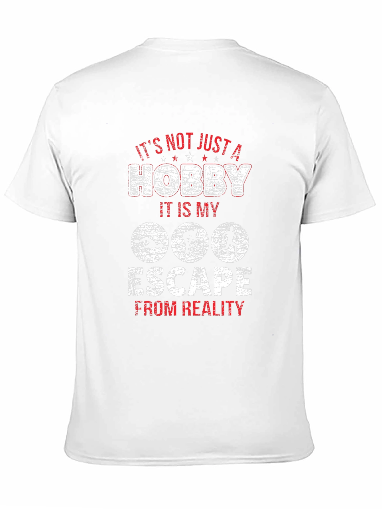 Triathlon Escape Hobby Black T-Shirt