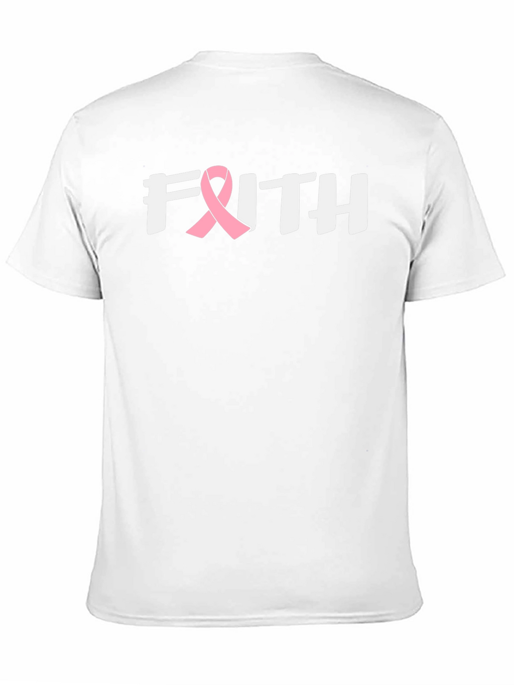 Faith Breast Cancer Awareness Ribbon T-Shirt