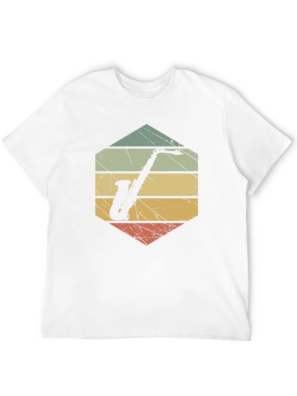 Retro Saxophone T-Shirt