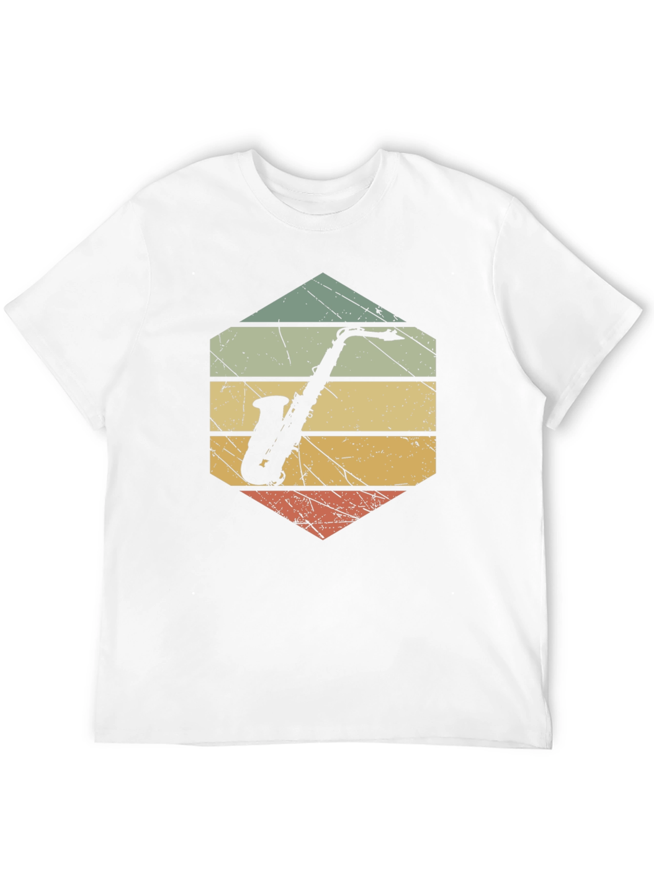 Retro Saxophone T-Shirt