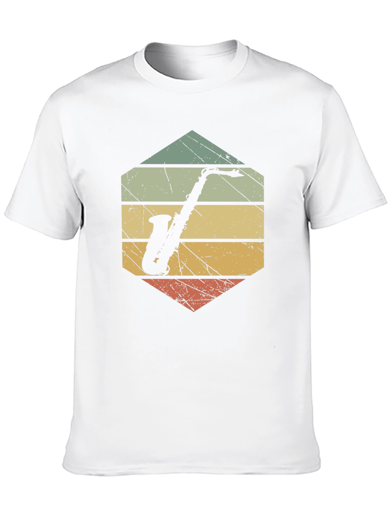 Retro Saxophone T-Shirt