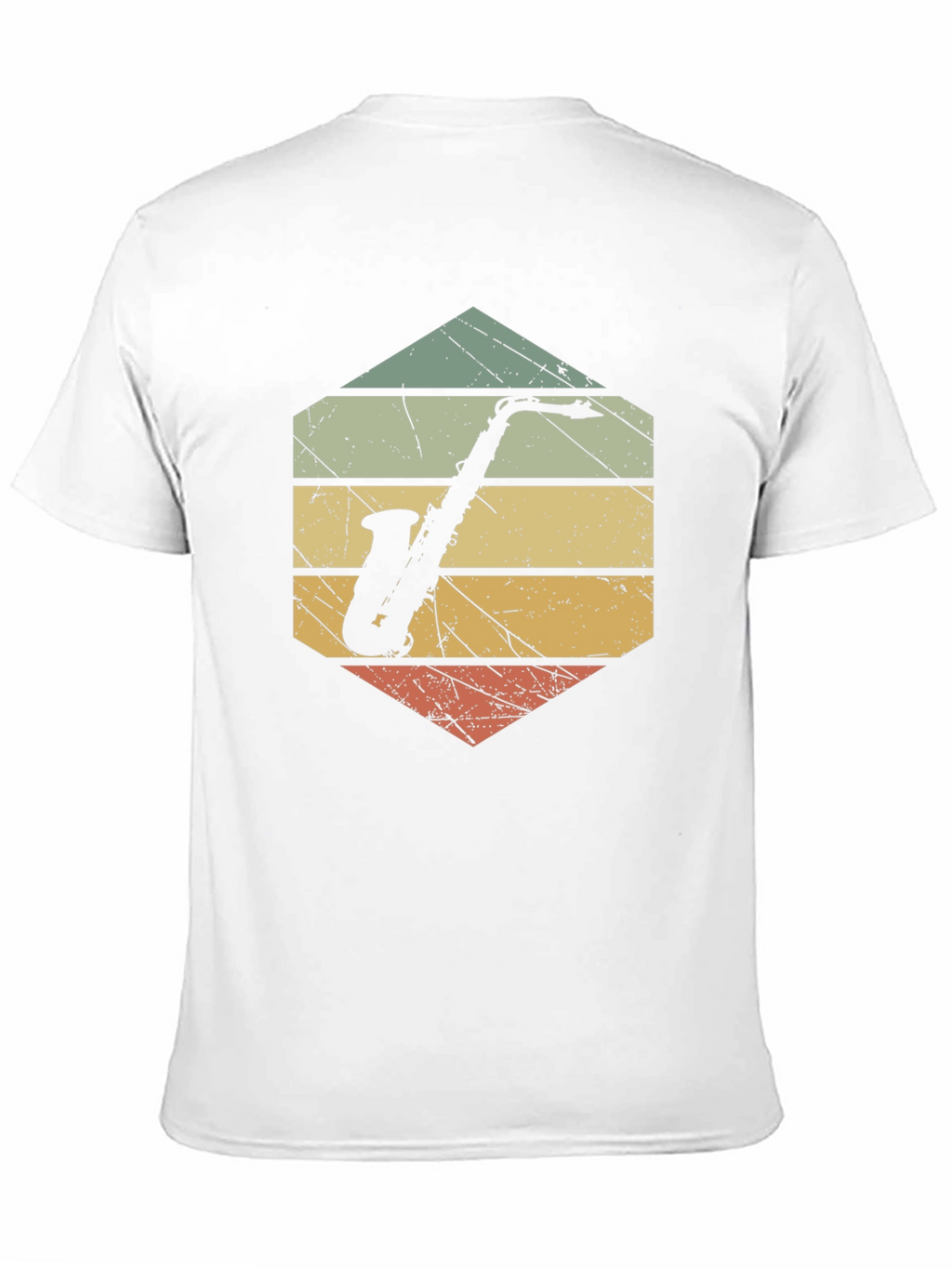 Retro Saxophone T-Shirt