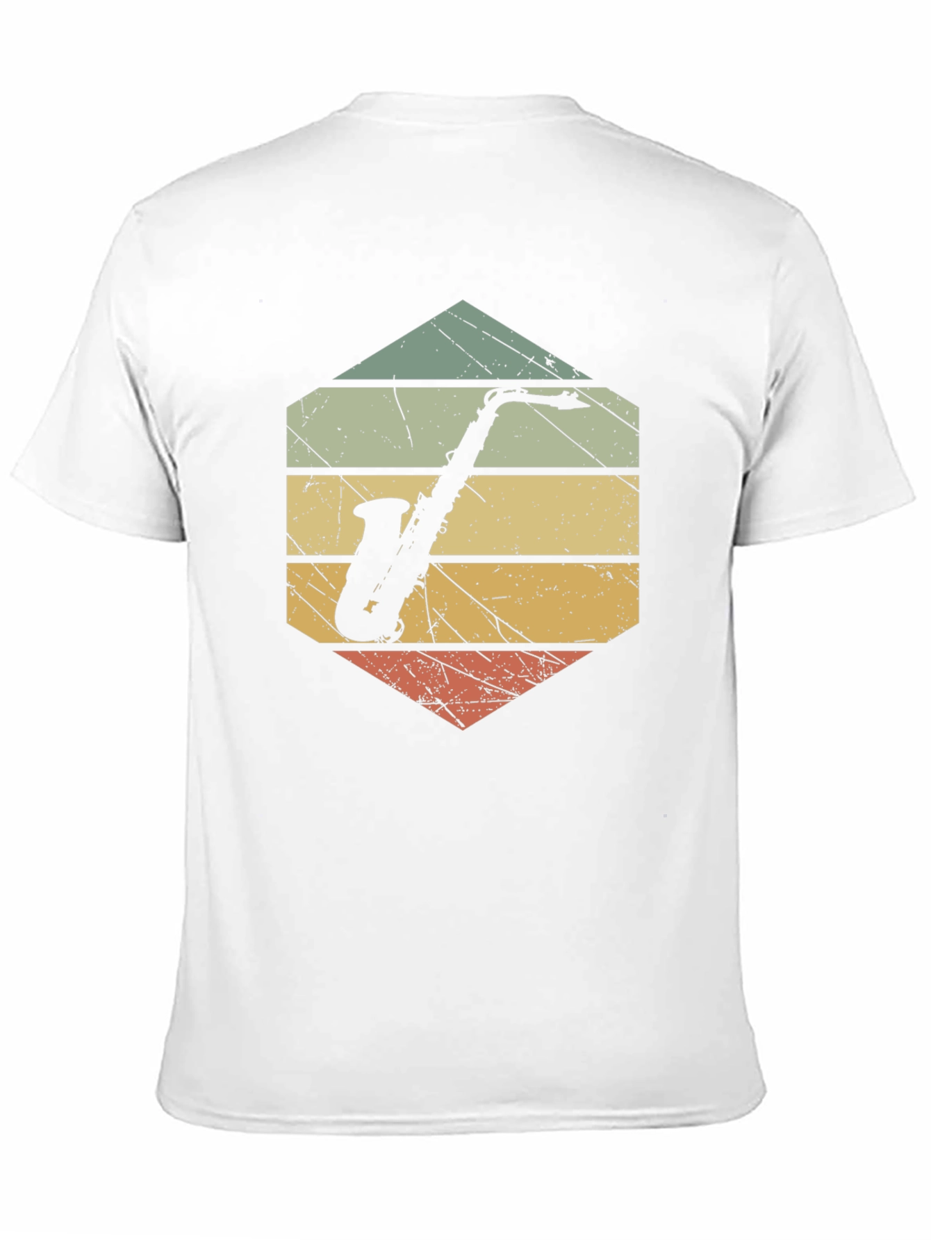 Retro Saxophone T-Shirt