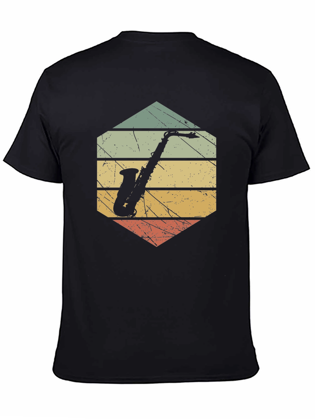 Retro Saxophone T-Shirt