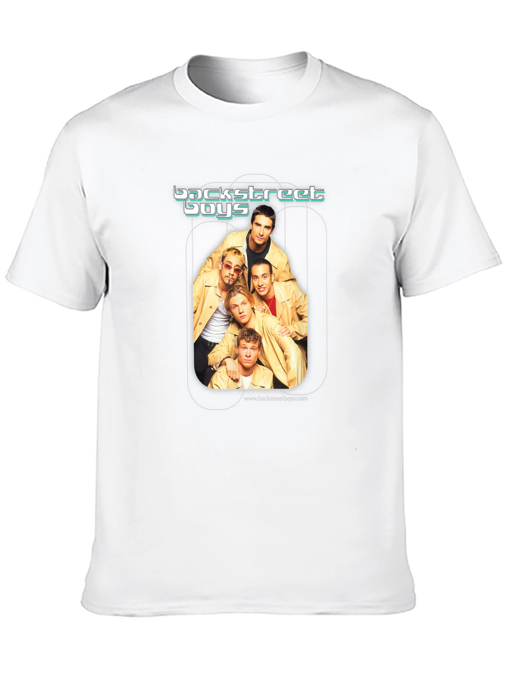 Backstreet Boys Graphic Print Black T-Shirt