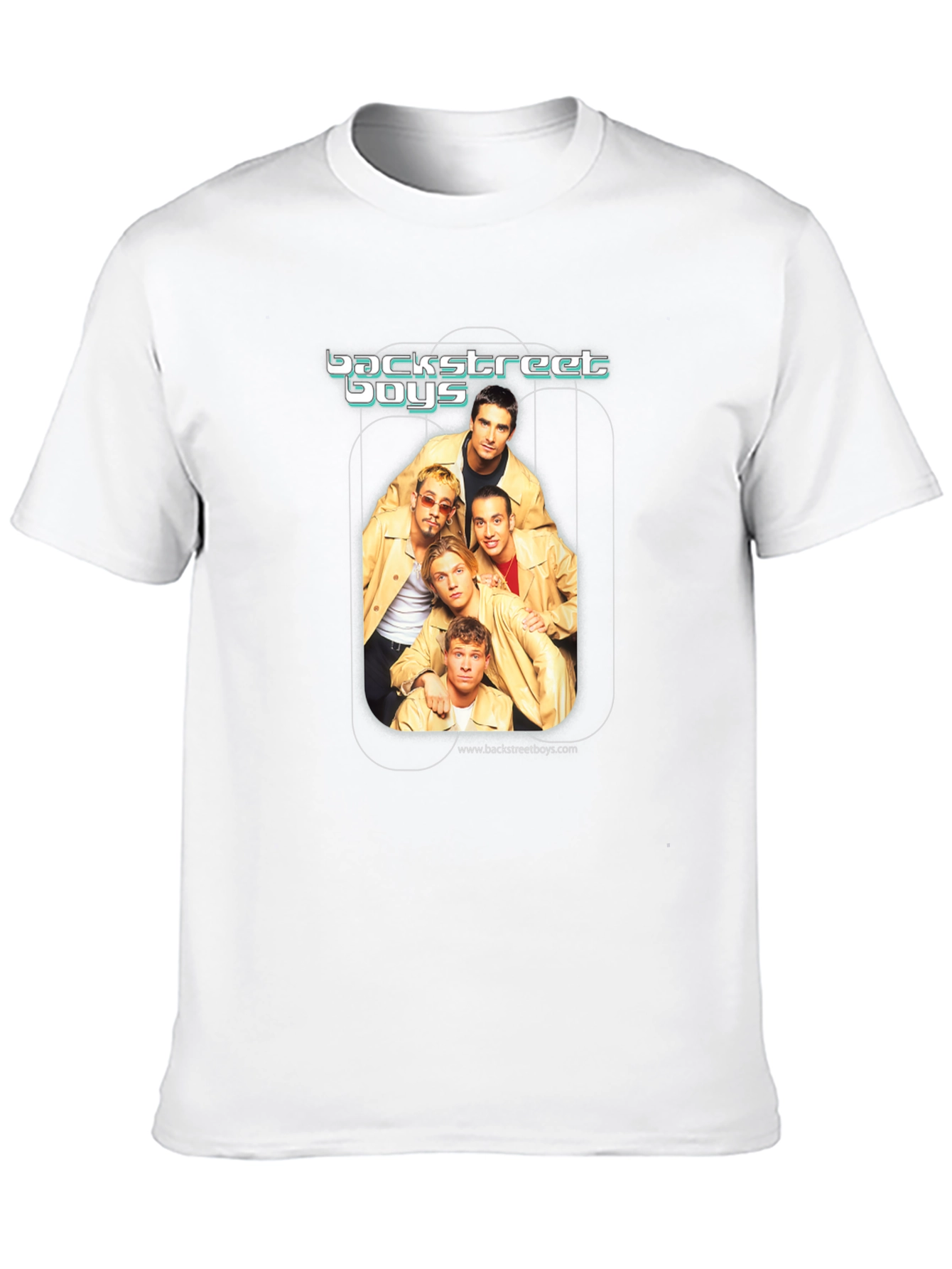 Backstreet Boys Graphic Print Black T-Shirt
