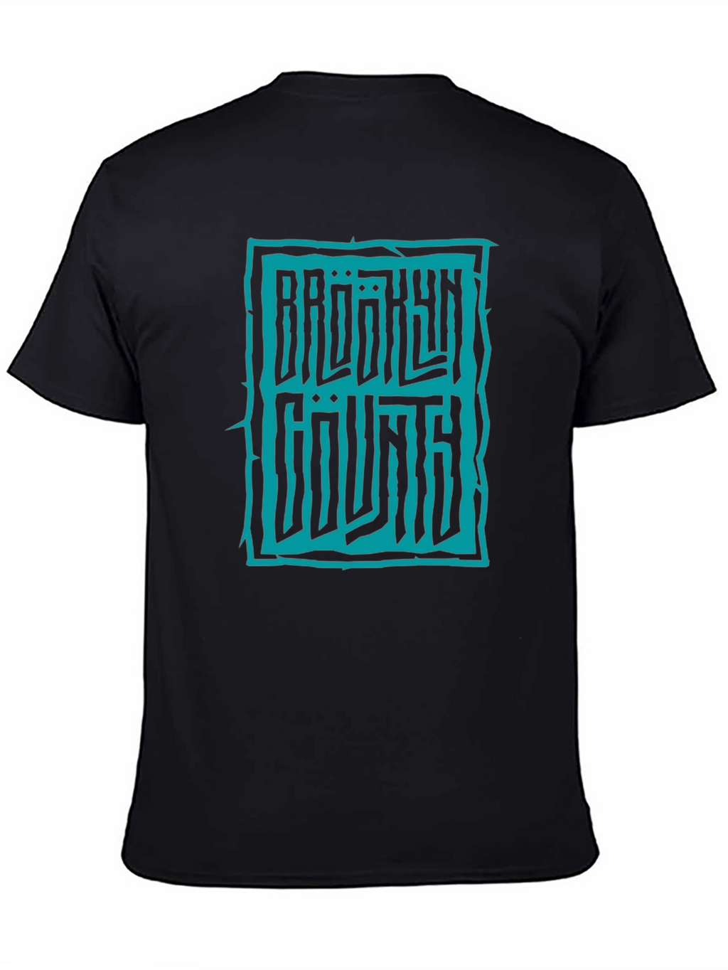 Brooklyn County Black Graphic Tee