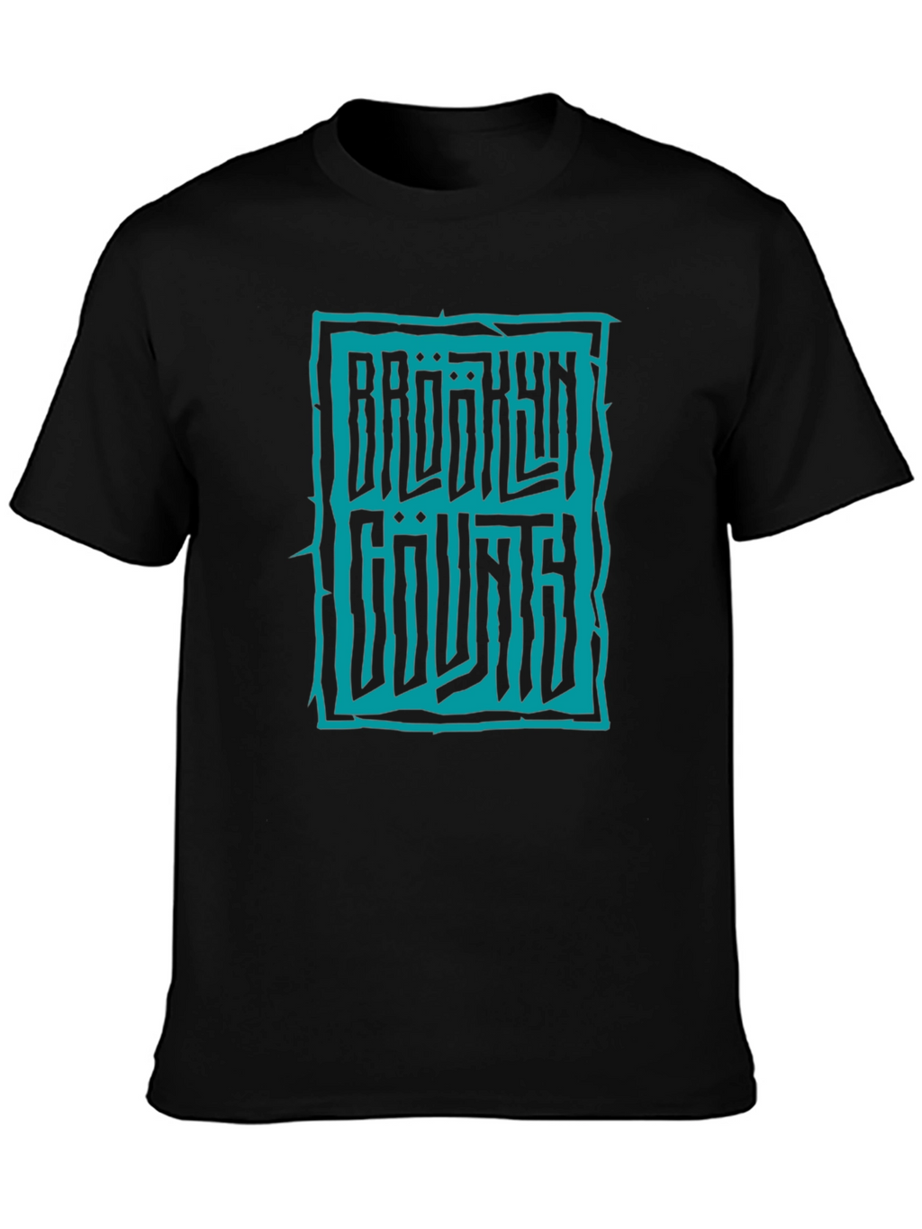 Brooklyn County Black Graphic Tee