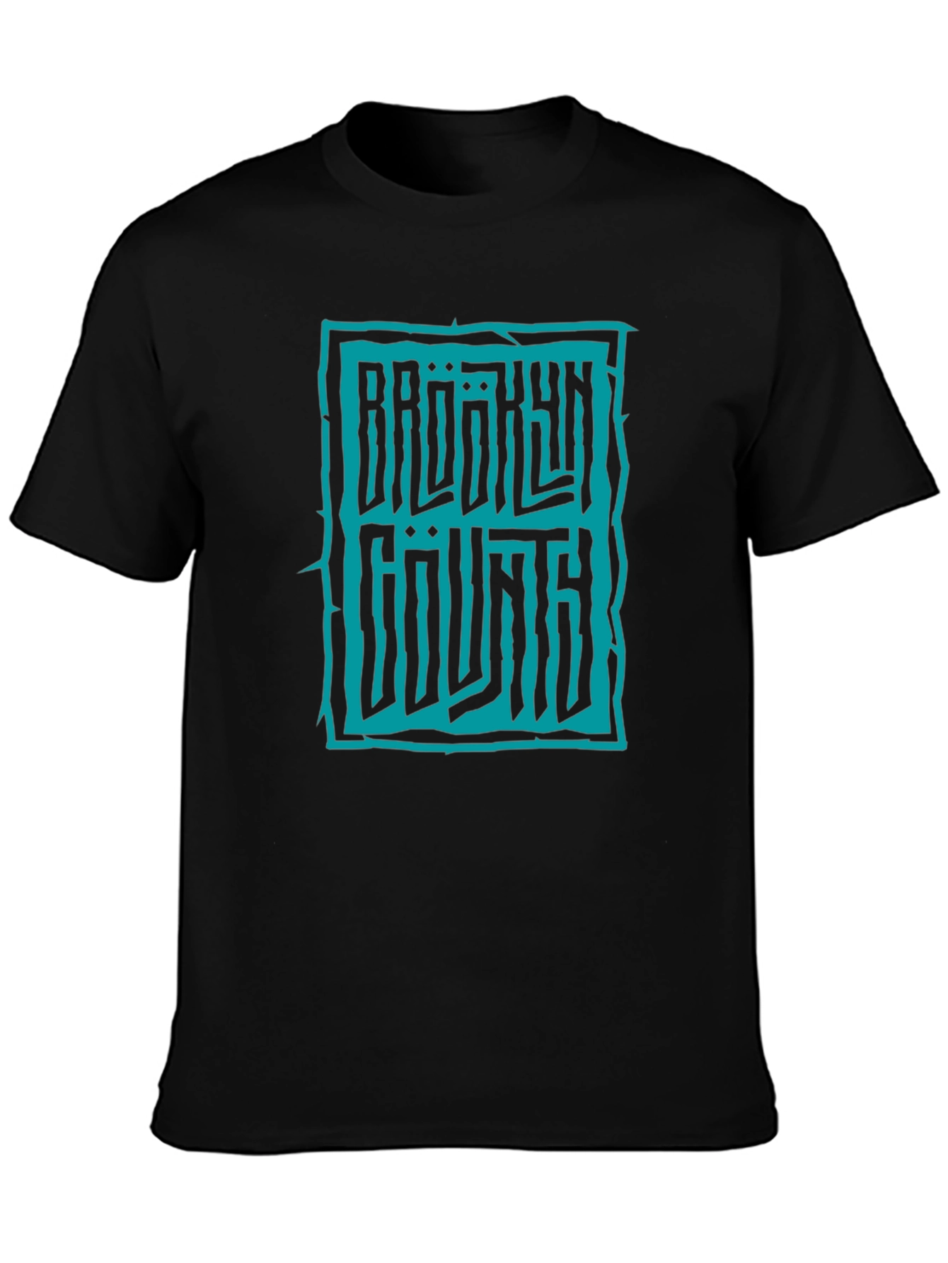 Brooklyn County Black Graphic Tee
