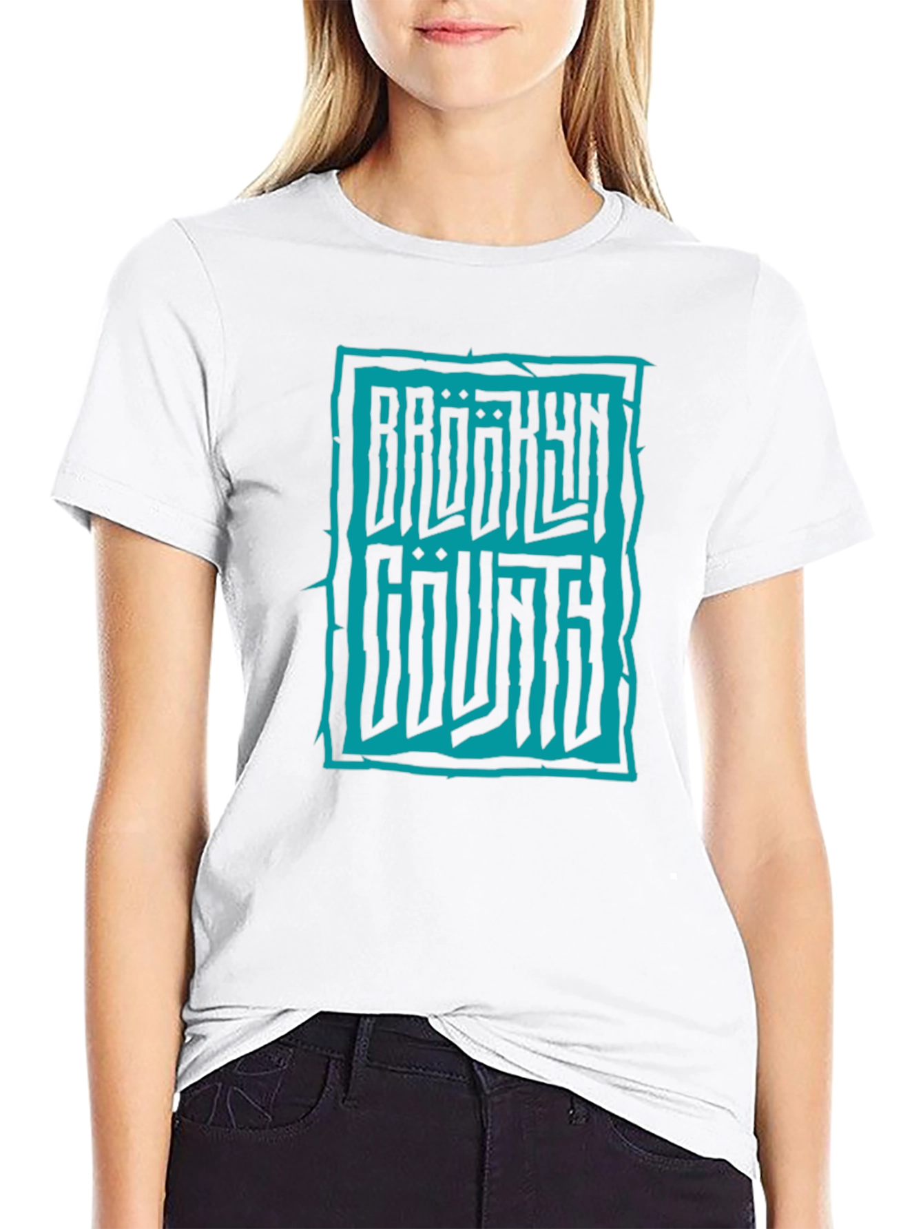 Brooklyn County Black Graphic Tee