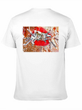 Edgy Lip Art Graphic Tee - Bold & Unique