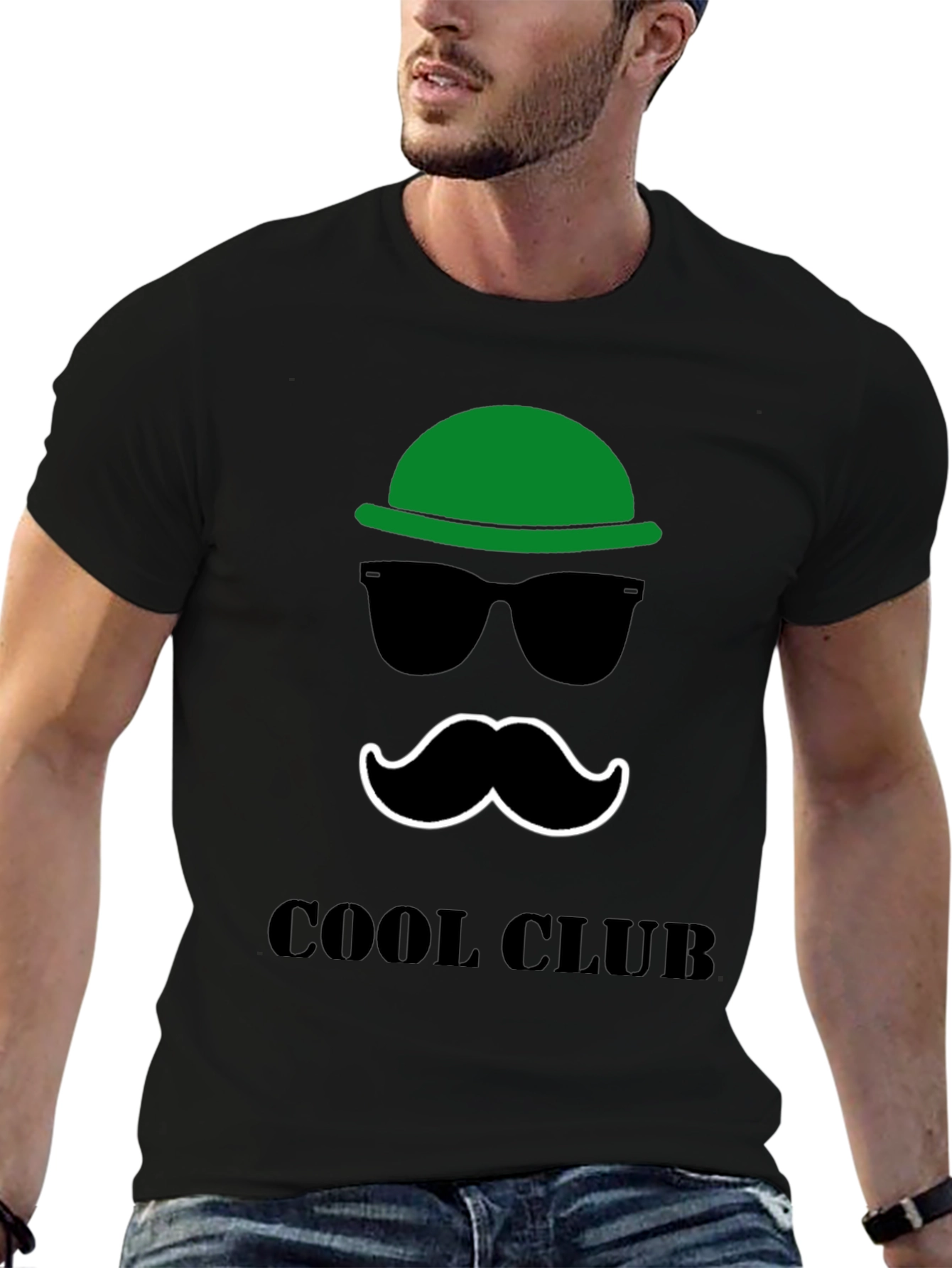 Cool Club Graphic T-Shirt - Stylish & Fun