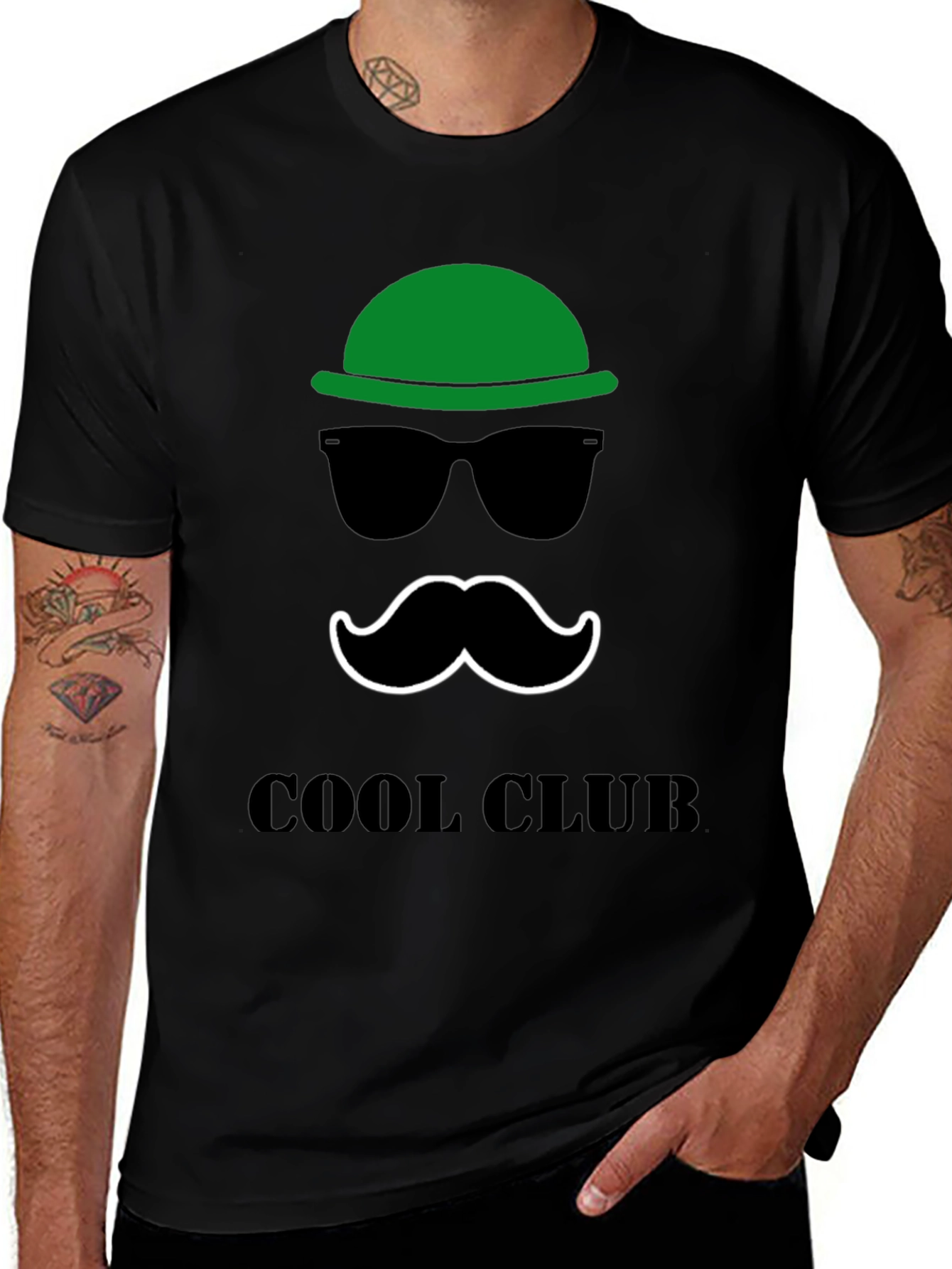 Cool Club Graphic T-Shirt - Stylish & Fun