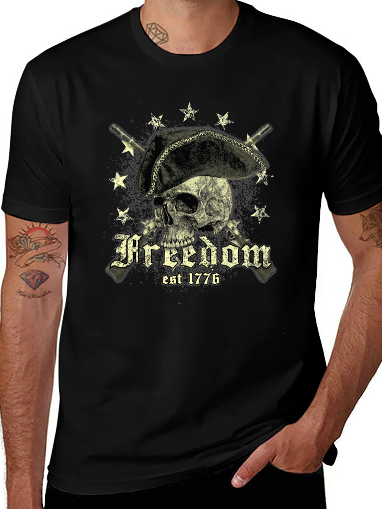 Freedom 1776 Graphic T-Shirt