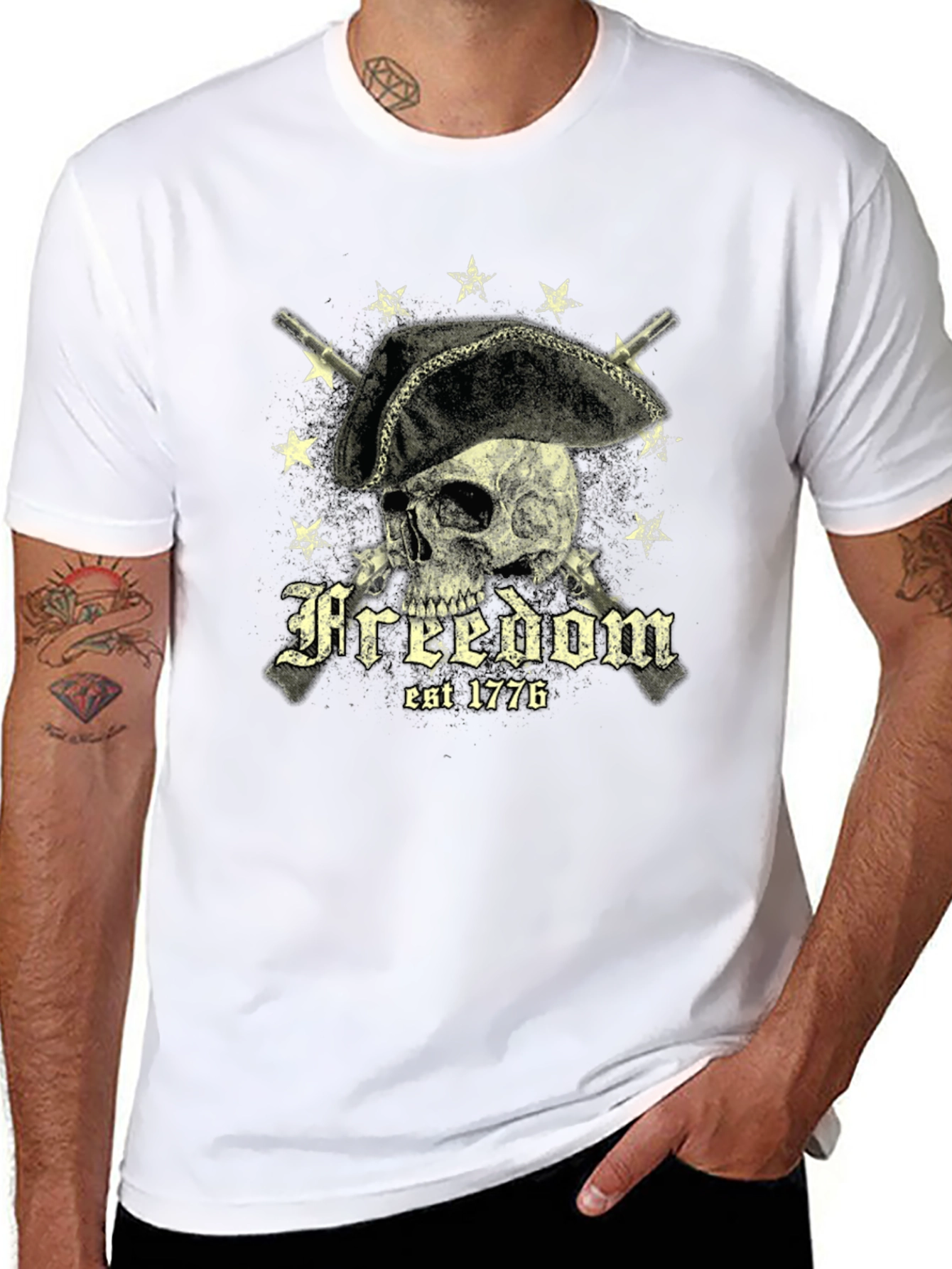 Freedom 1776 Graphic T-Shirt