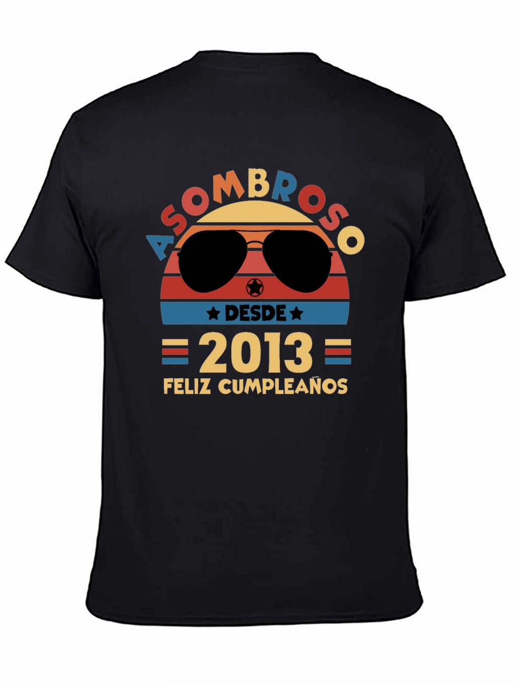 Asombroso Desde 2013 Feliz Cumpleaños T-Shirt