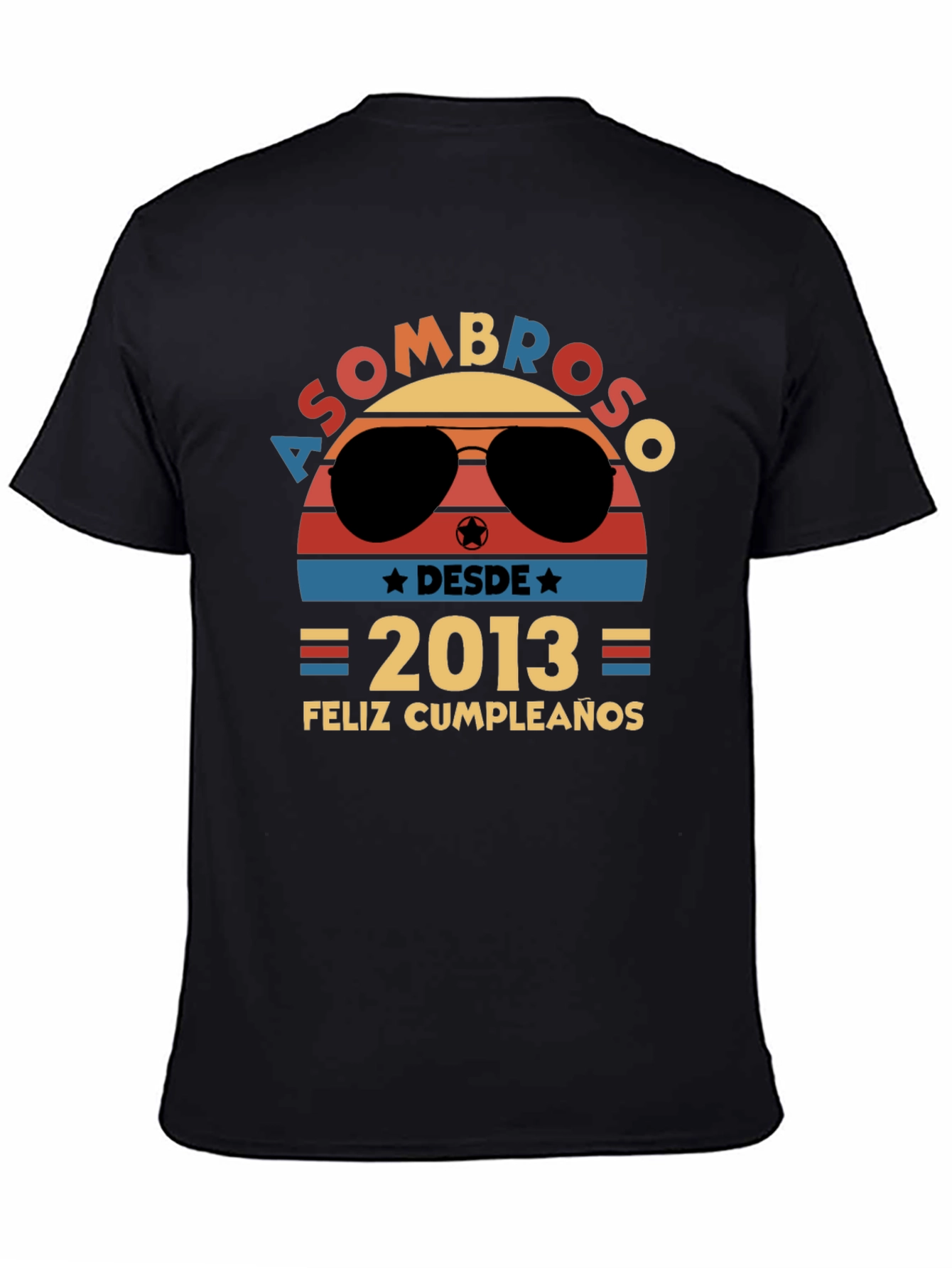 Asombroso Desde 2013 Feliz Cumpleaños T-Shirt