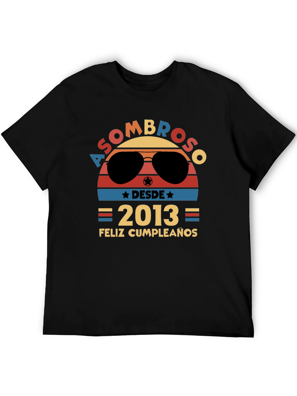 Asombroso Desde 2013 Feliz Cumpleaños T-Shirt