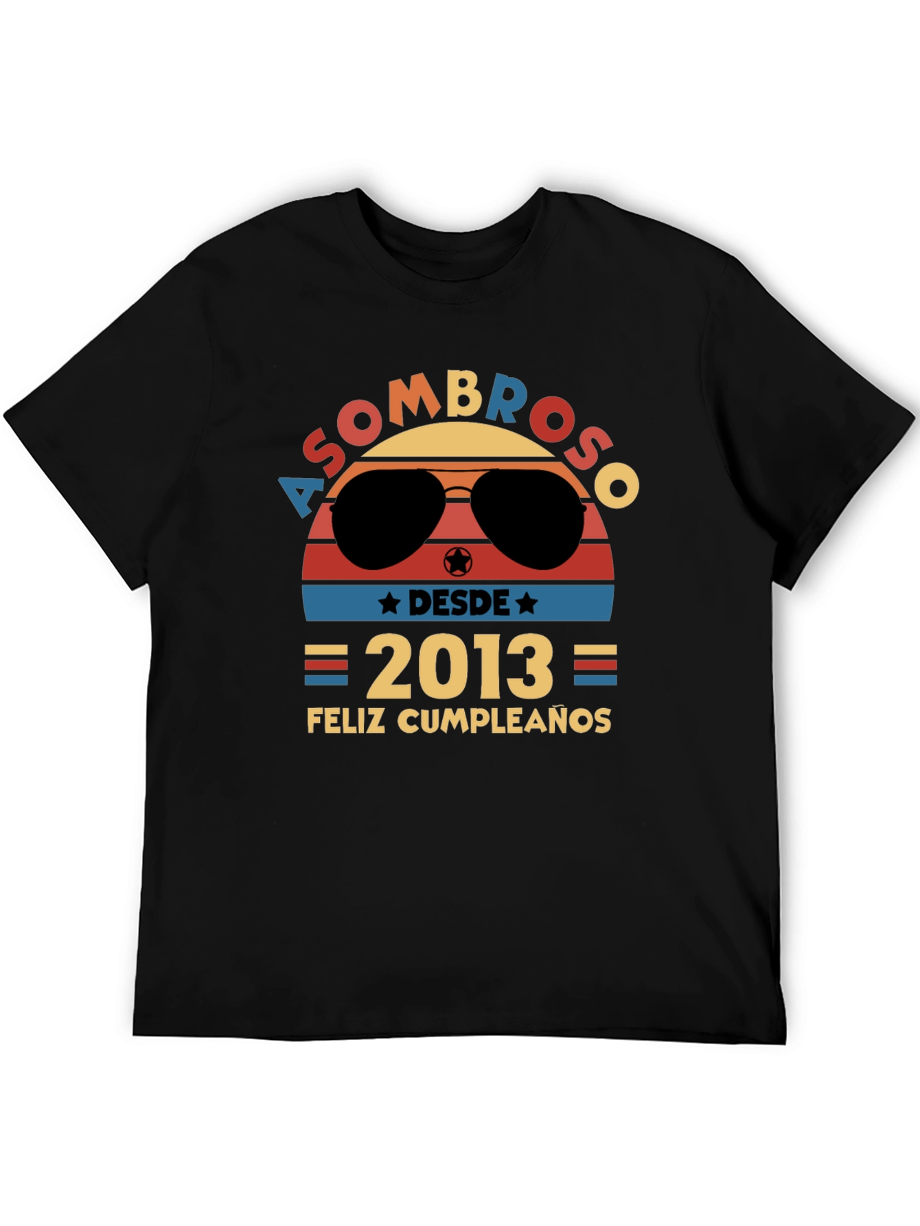 Asombroso Desde 2013 Feliz Cumpleaños T-Shirt