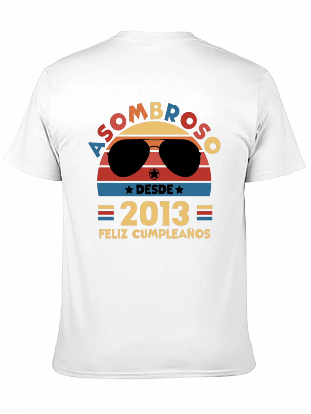 Asombroso Desde 2013 Feliz Cumpleaños T-Shirt