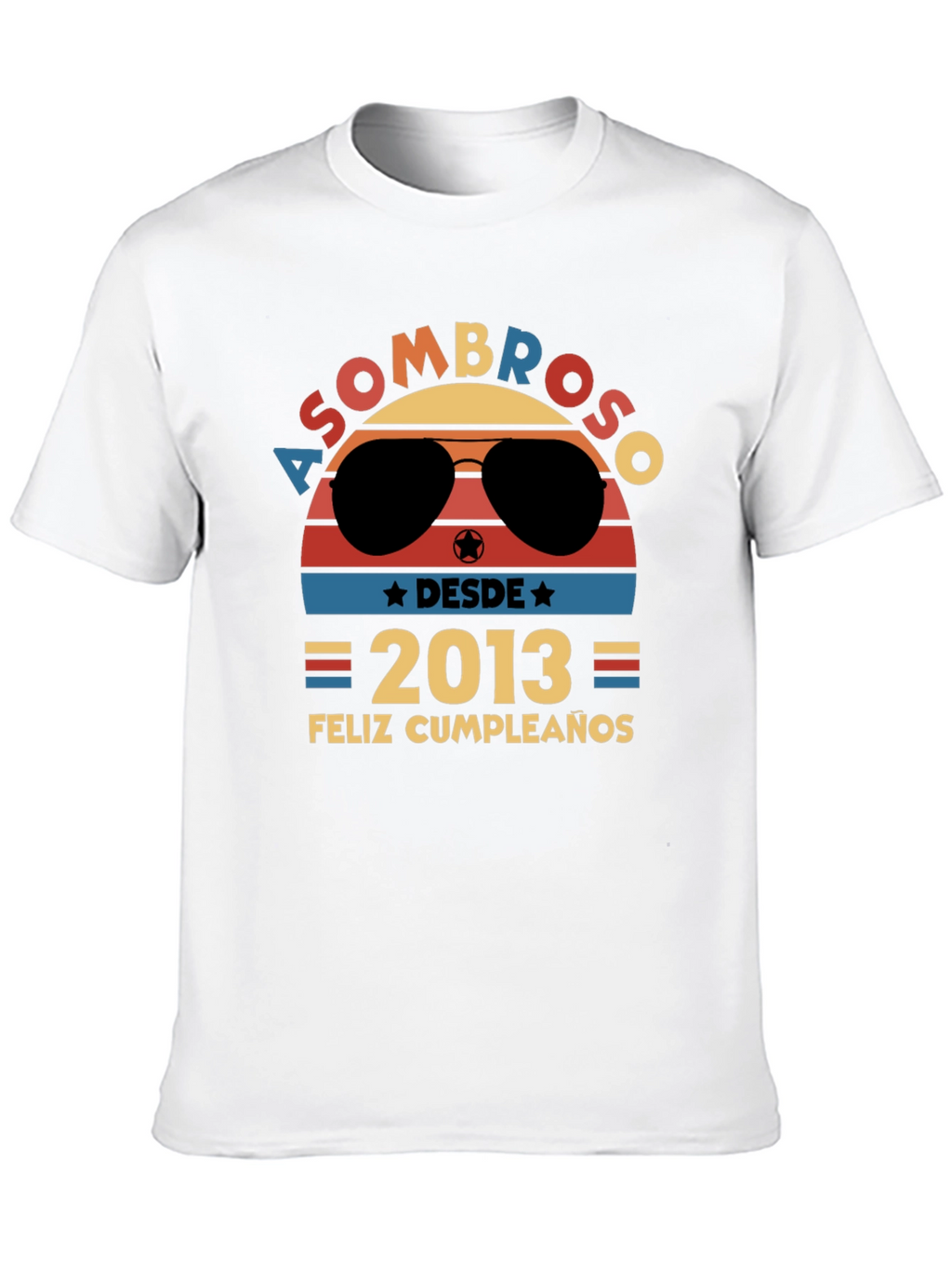 Asombroso Desde 2013 Feliz Cumpleaños T-Shirt