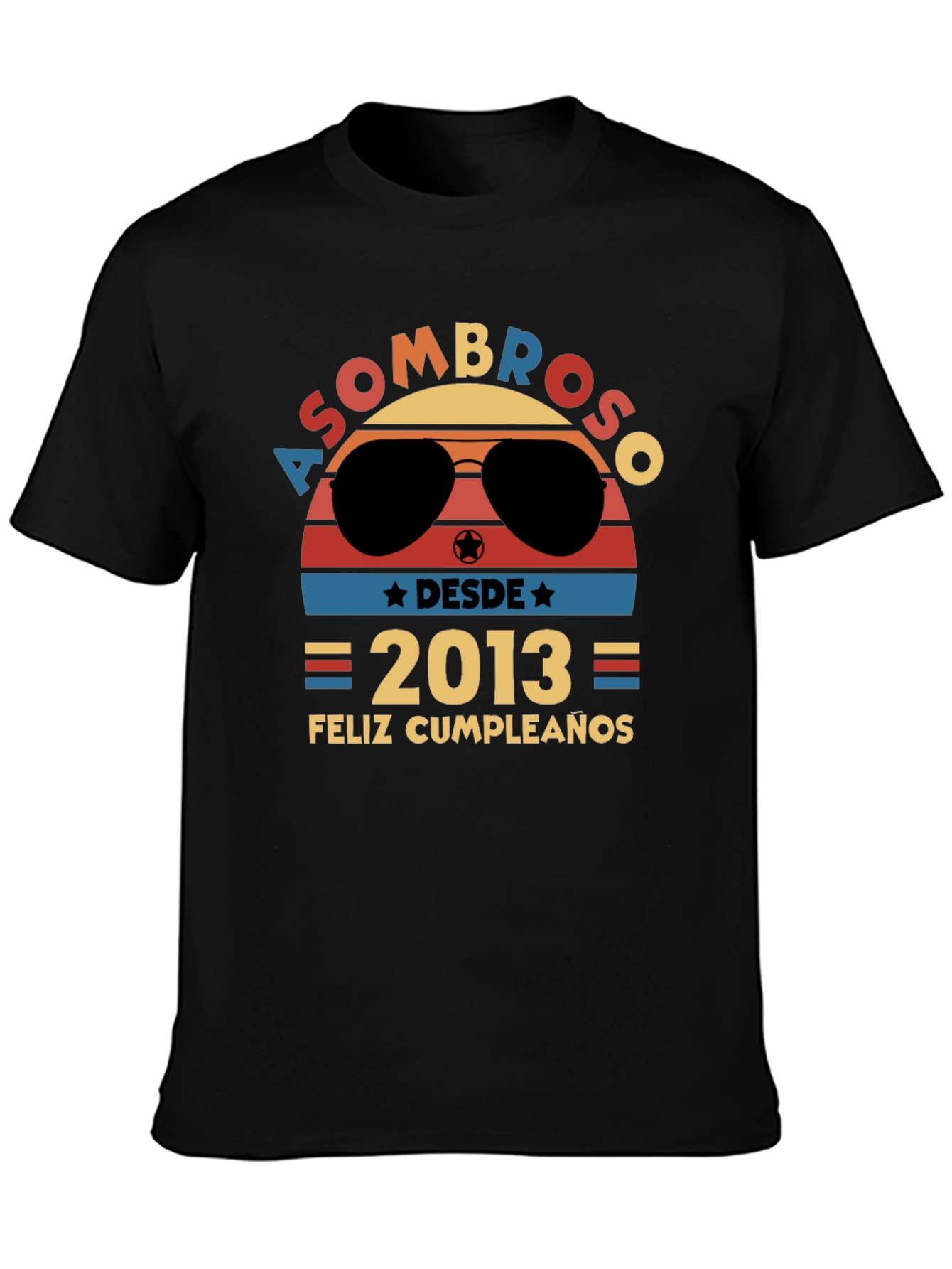 Asombroso Desde 2013 Feliz Cumpleaños T-Shirt