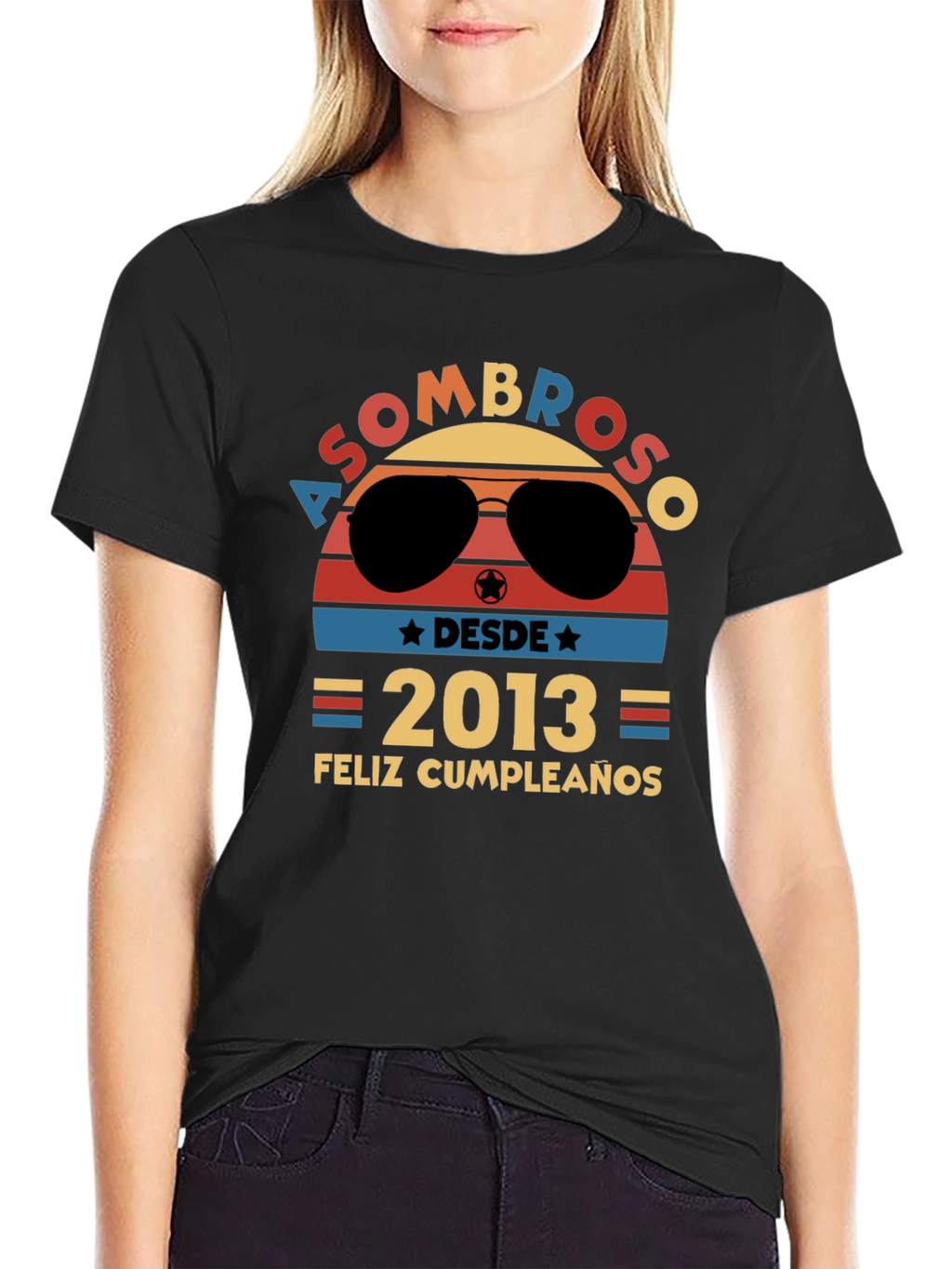 Asombroso Desde 2013 Feliz Cumpleaños T-Shirt
