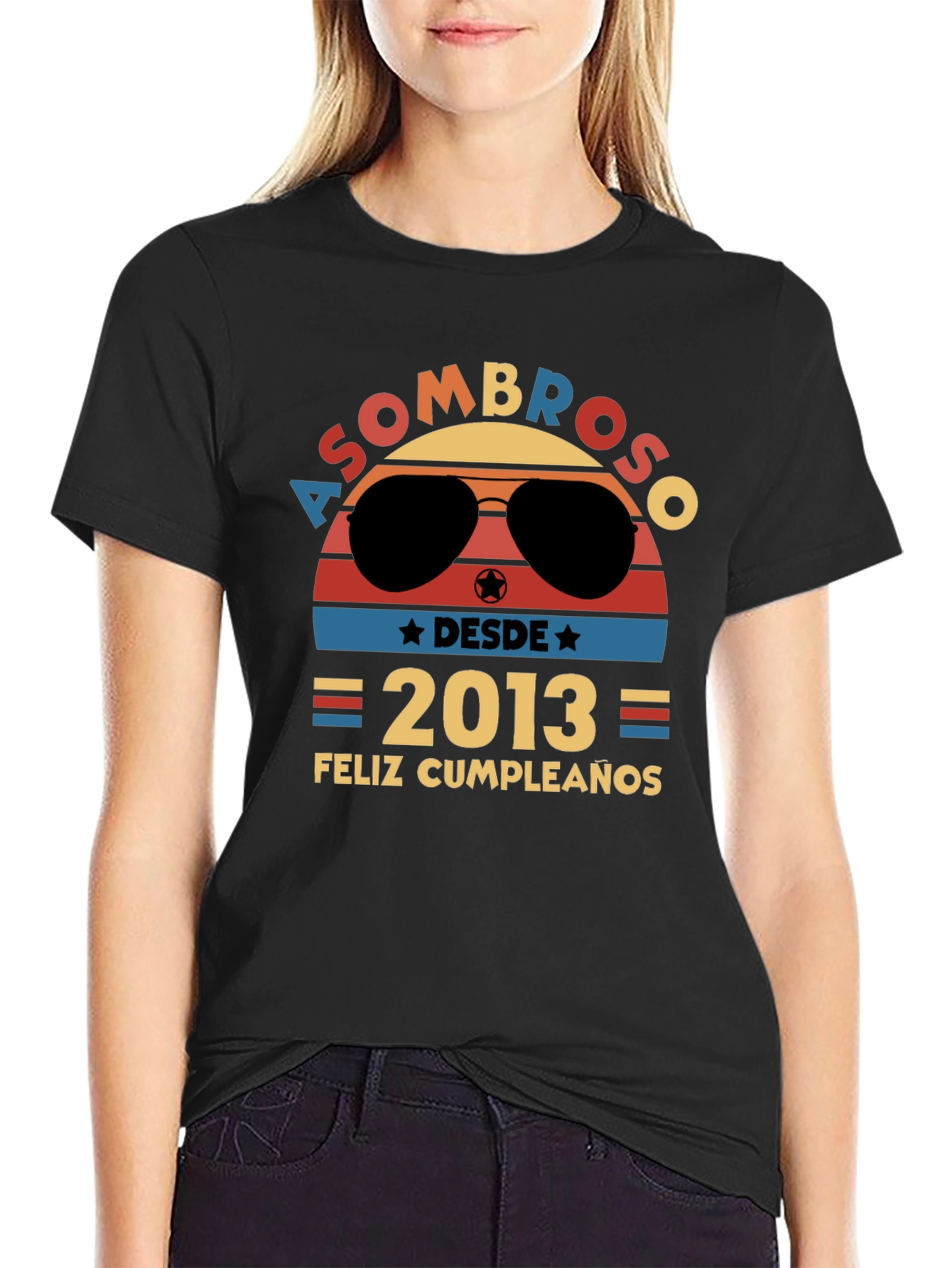 Asombroso Desde 2013 Feliz Cumpleaños T-Shirt