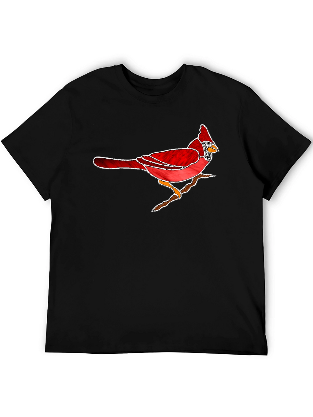 Cardinal Bird T-Shirt - Nature Inspired Graphic Tee