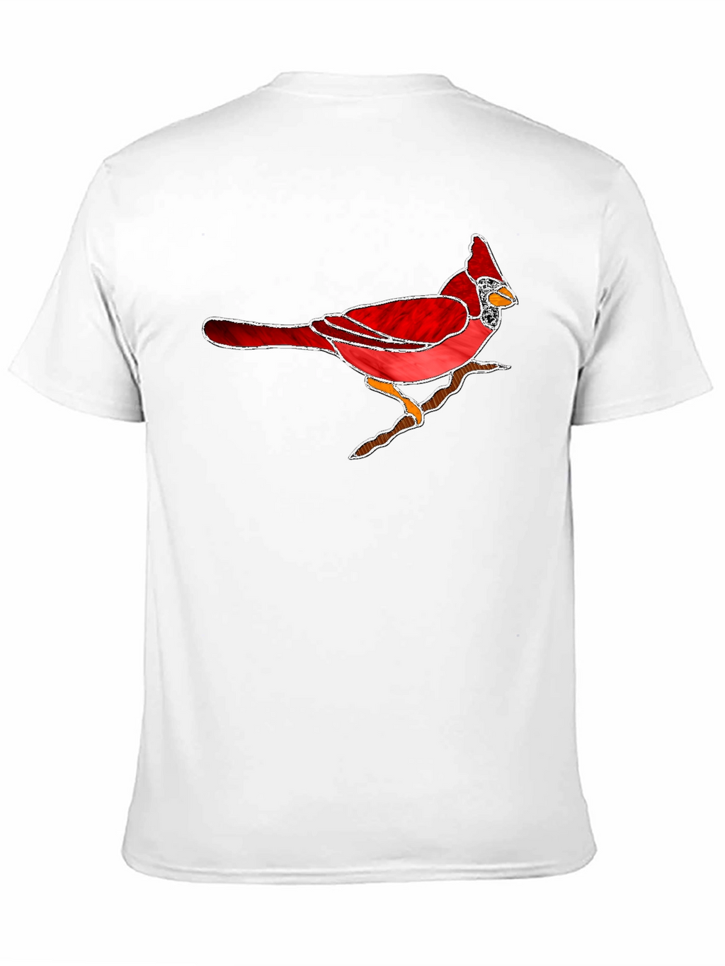 Cardinal Bird T-Shirt - Nature Inspired Graphic Tee