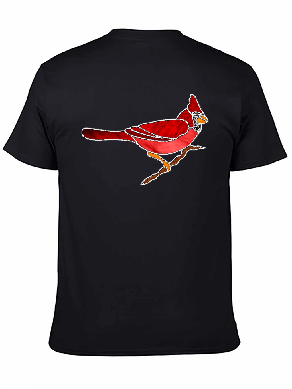 Cardinal Bird T-Shirt - Nature Inspired Graphic Tee