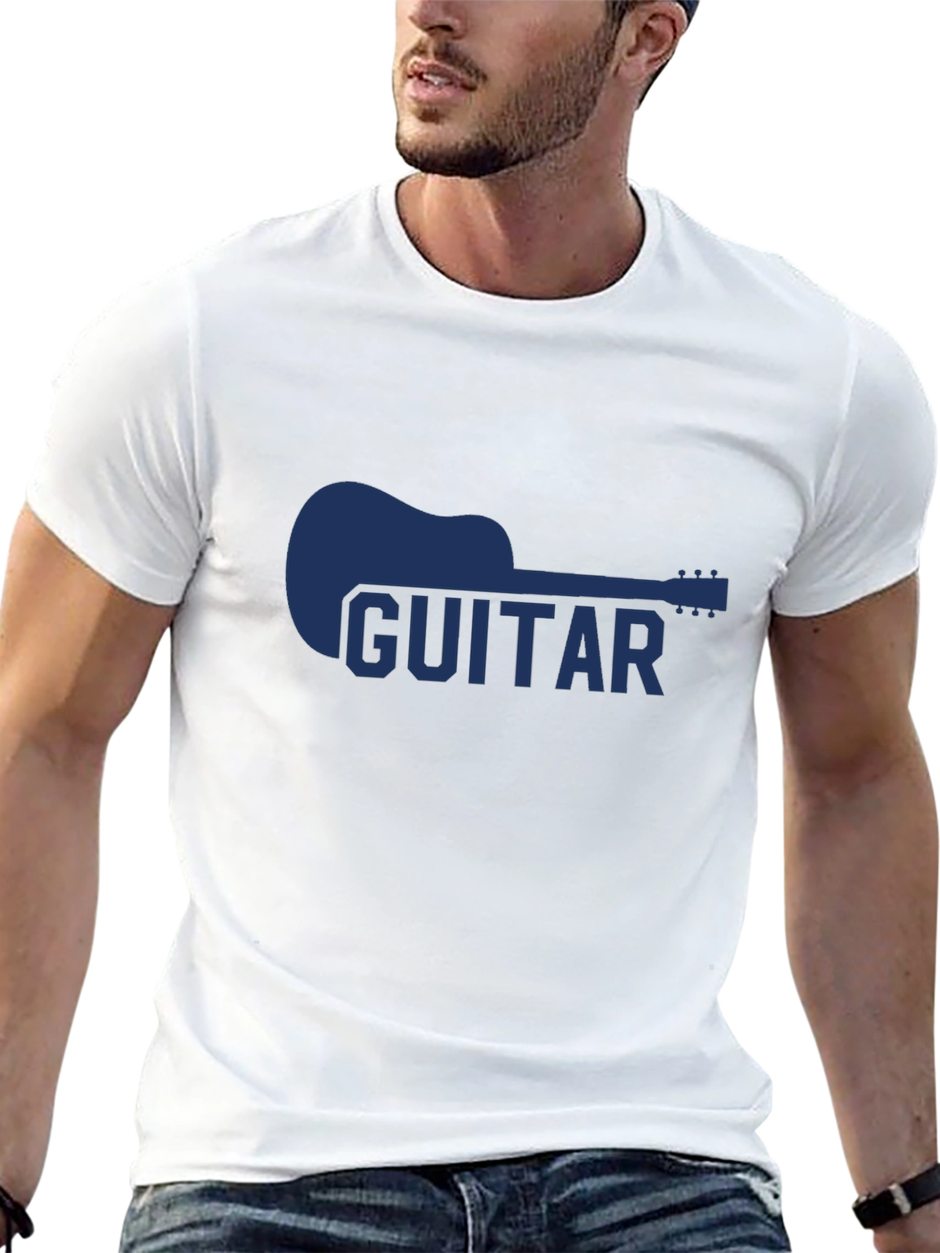 Guitar Graphic T-Shirt - Music Lover Tee