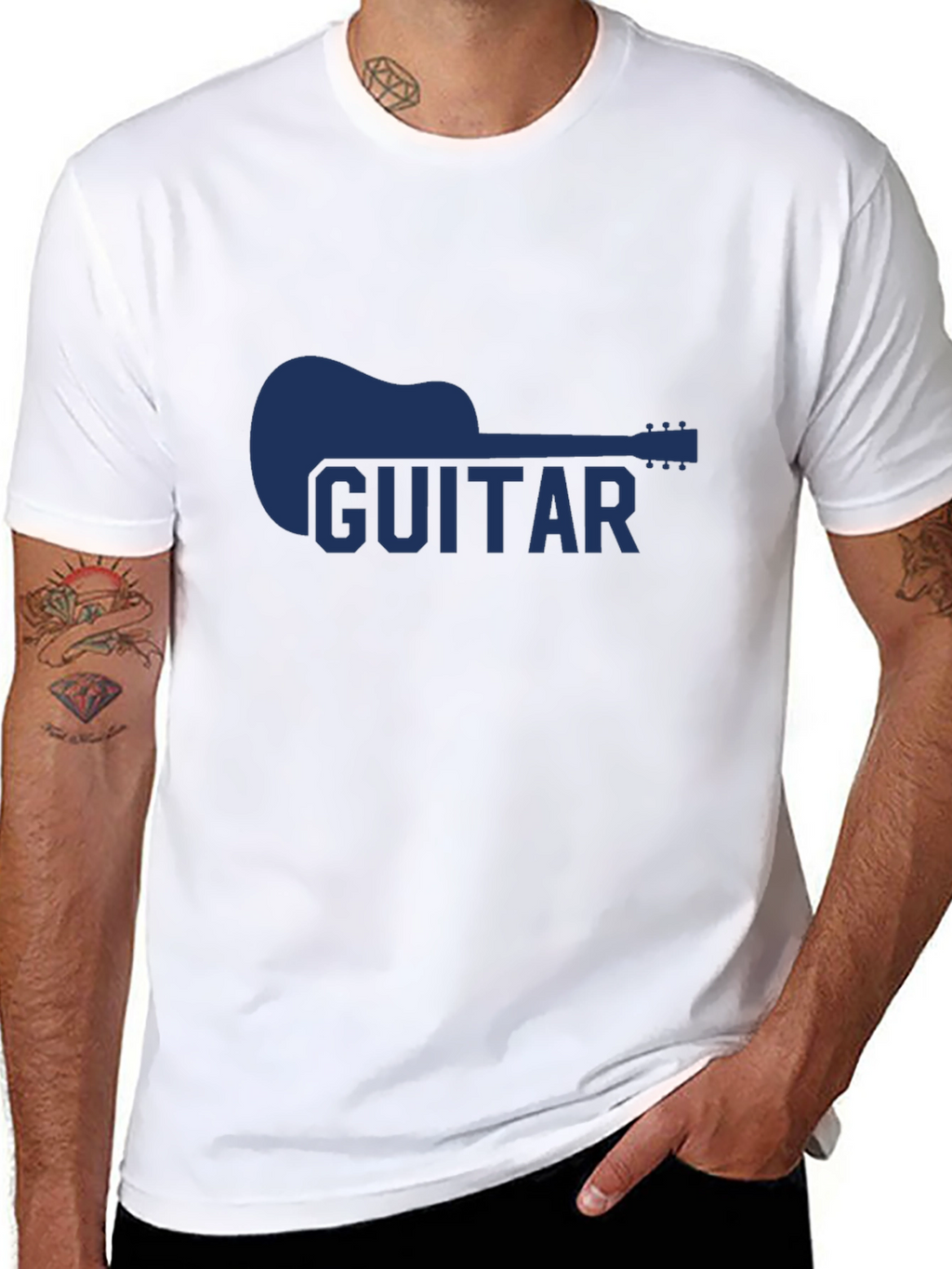 Guitar Graphic T-Shirt - Music Lover Tee