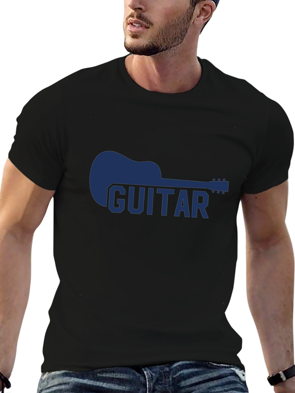 Guitar Graphic T-Shirt - Music Lover Tee