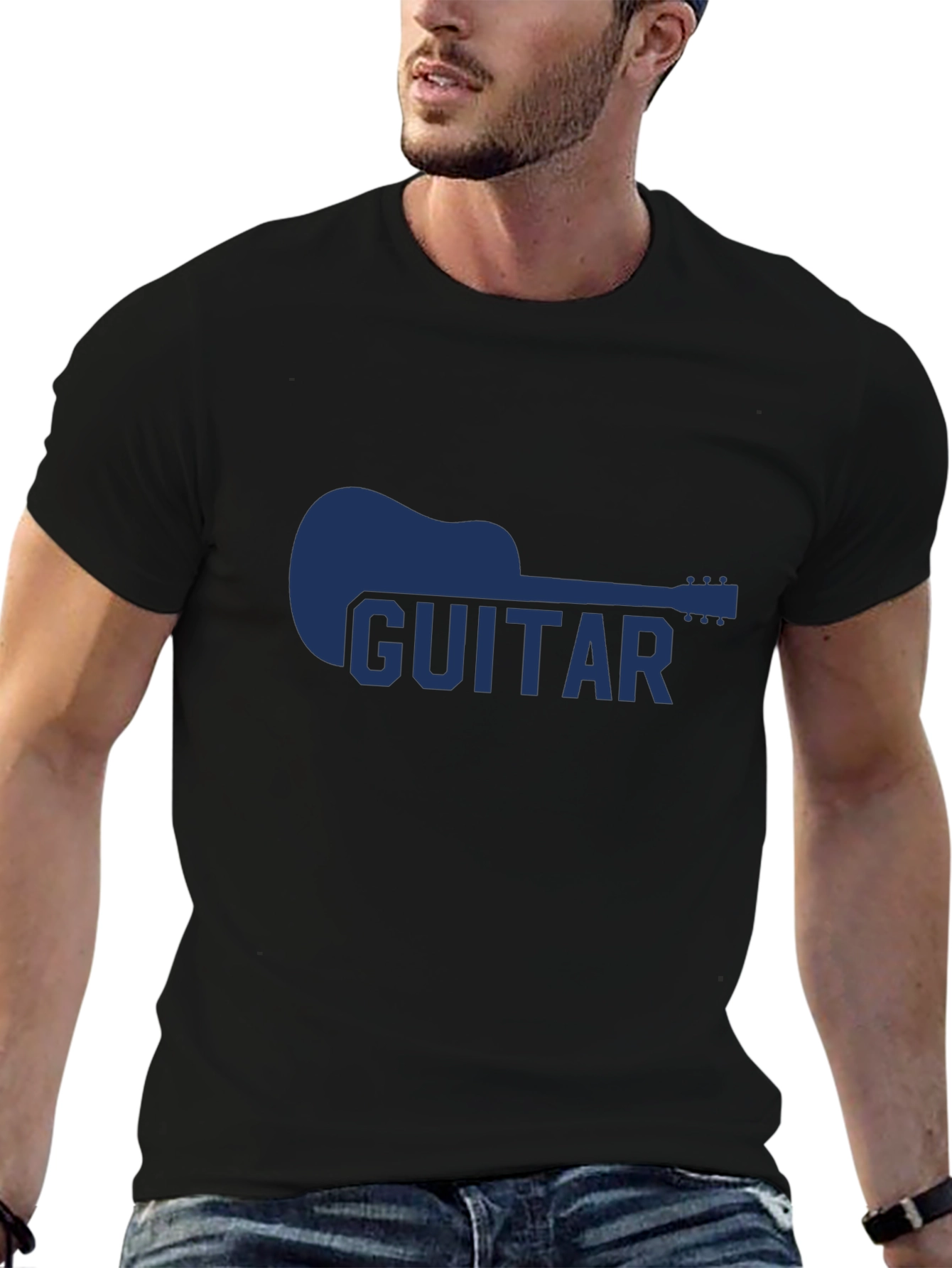 Guitar Graphic T-Shirt - Music Lover Tee